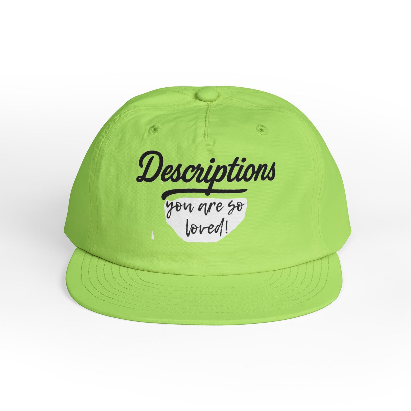 Stylish Surf Cap with Descriptions | Beach Hat, Summer Accessory, Surfing Gear, Casual Headwear, Gift for Surfers