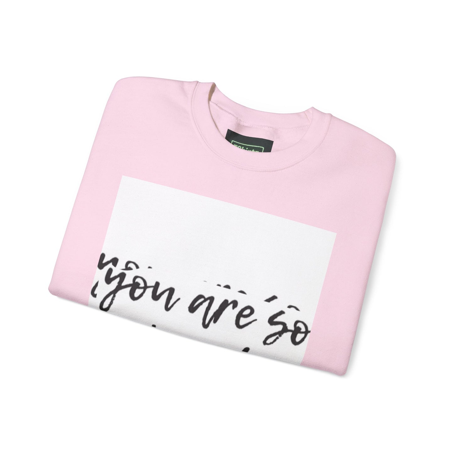 You Are So Loved Sweatshirt, Inspirational Crewneck, Unisex Gift, Cozy Casual Wear, Affirmation Apparel, Birthday Gift, Self-Love Fashion