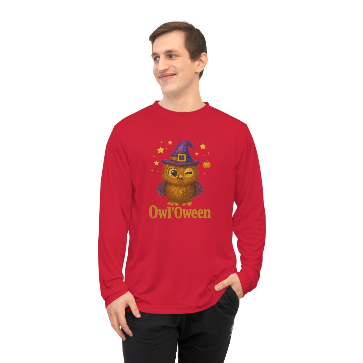 Owl'oween Unisex Long Sleeve Shirt, Fun Fall Apparel, Halloween Costume, Unique Gift, Kids & Adults