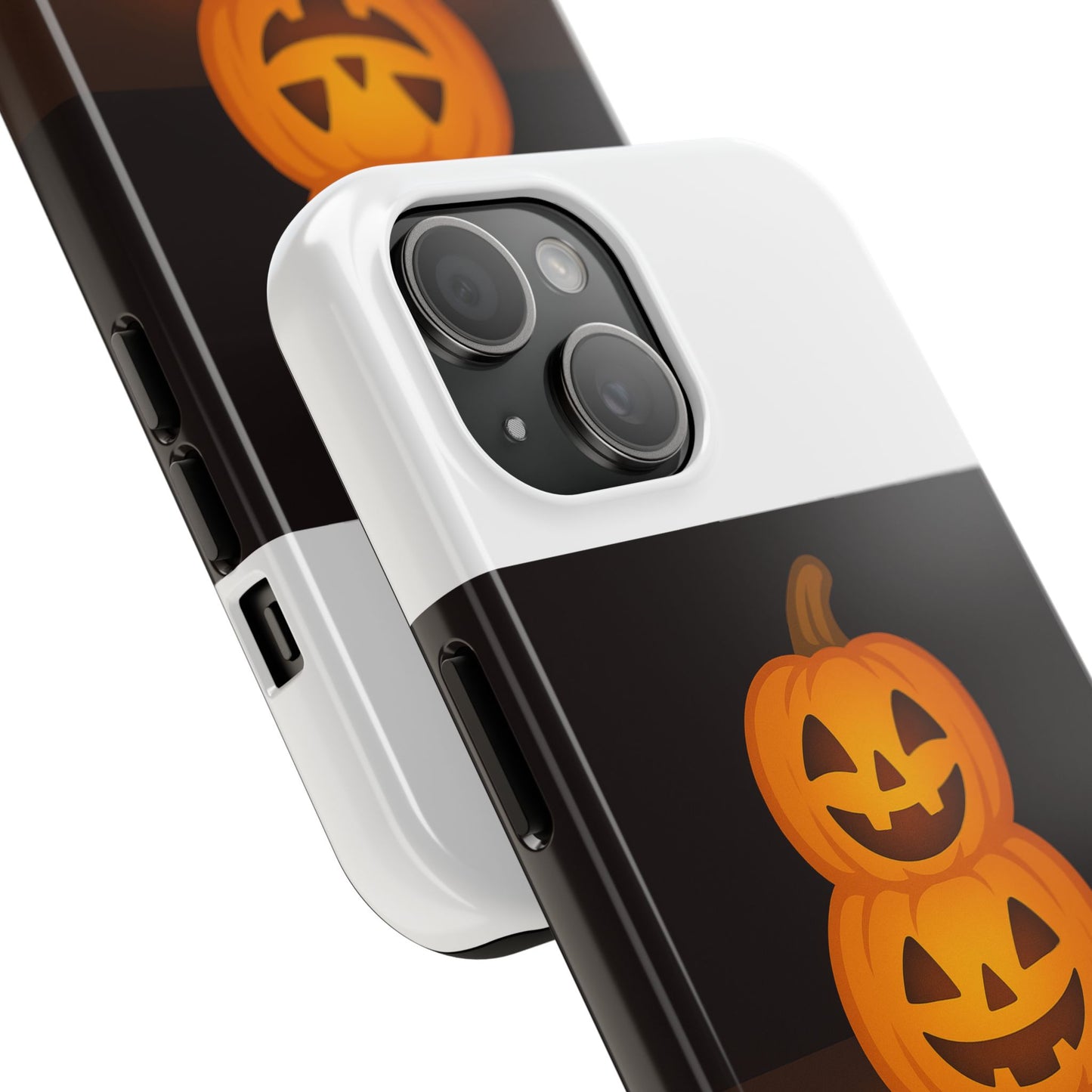 Halloween Pumpkin Tough Phone Cases, Spooky Cell Phone Cover, Fall Phone Accessories, Trick or Treat Gift, Durable Halloween Cases