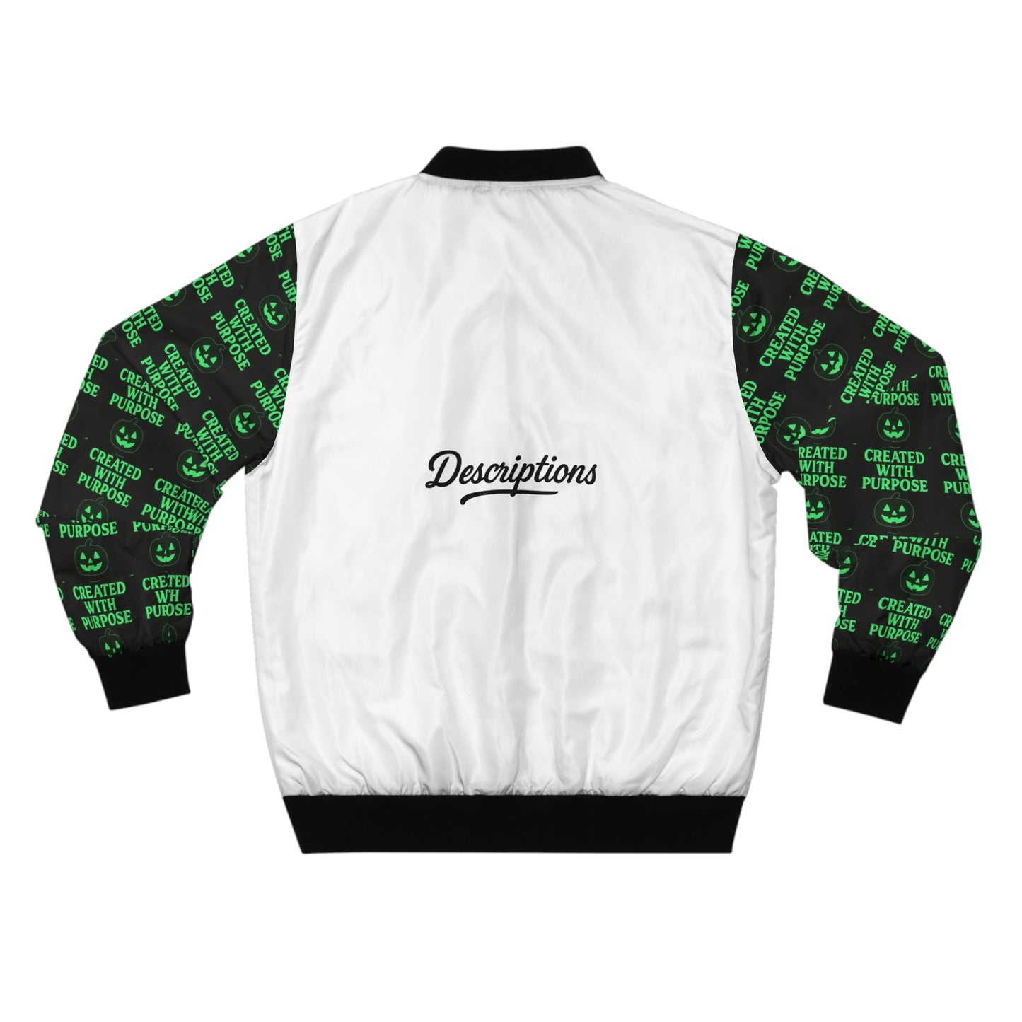 Descriptions holiday Bomber Jacket