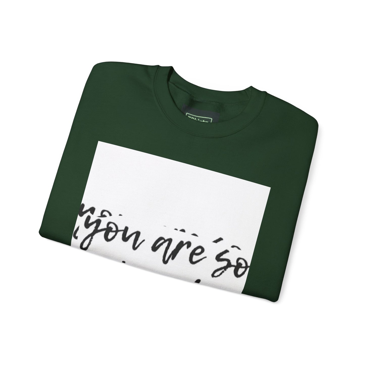 You Are So Loved Sweatshirt, Inspirational Crewneck, Unisex Gift, Cozy Casual Wear, Affirmation Apparel, Birthday Gift, Self-Love Fashion