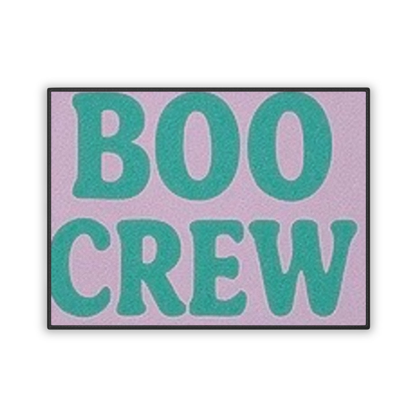 Halloween Pet Mat - Boo Crew Style, Pet Bed, Dog Mat, Cat Mat, Holiday Decor, Cute Gift for Pet Lovers