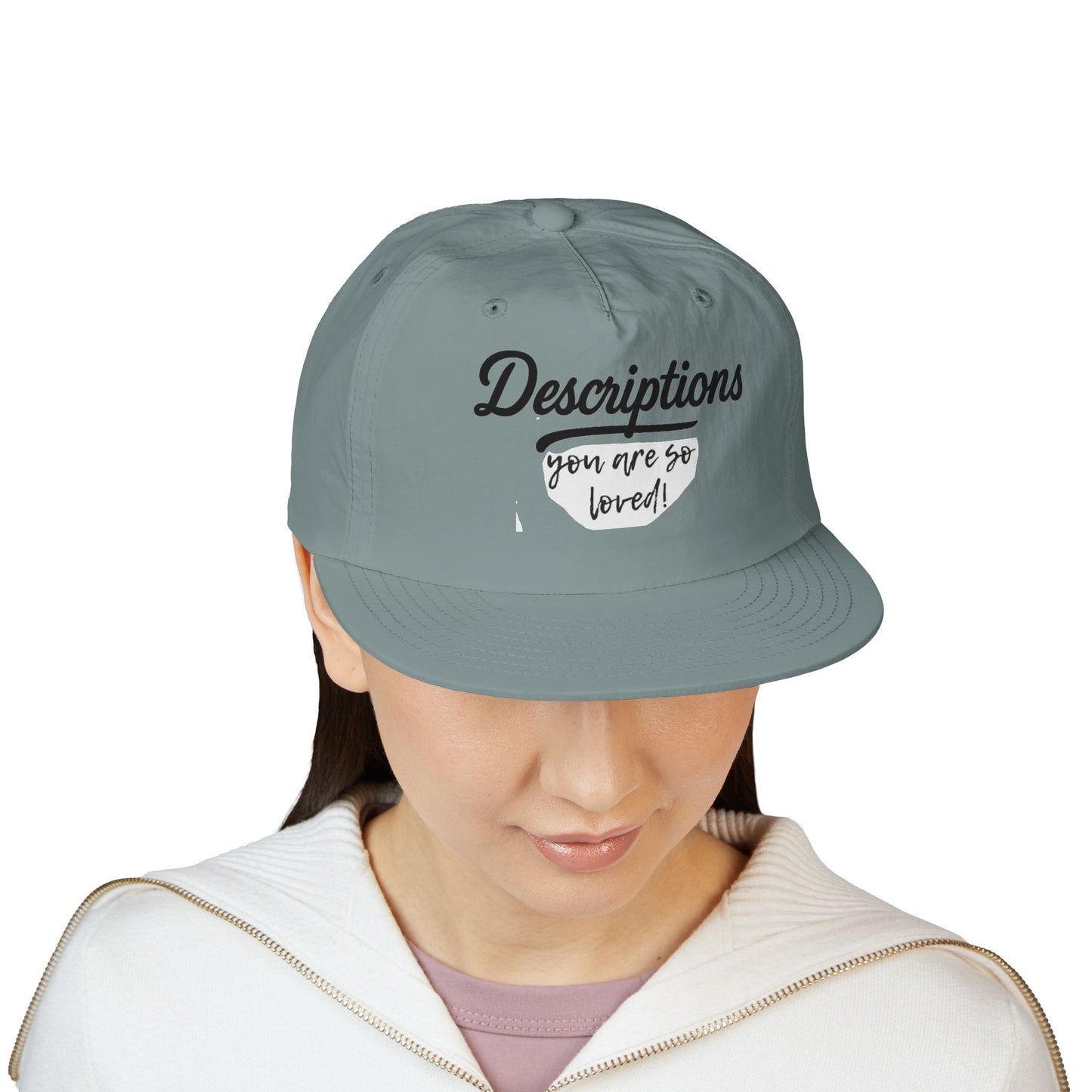 Stylish Surf Cap with Descriptions | Beach Hat, Summer Accessory, Surfing Gear, Casual Headwear, Gift for Surfers