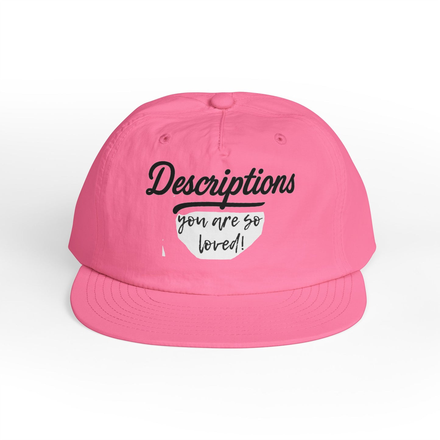 Stylish Surf Cap with Descriptions | Beach Hat, Summer Accessory, Surfing Gear, Casual Headwear, Gift for Surfers