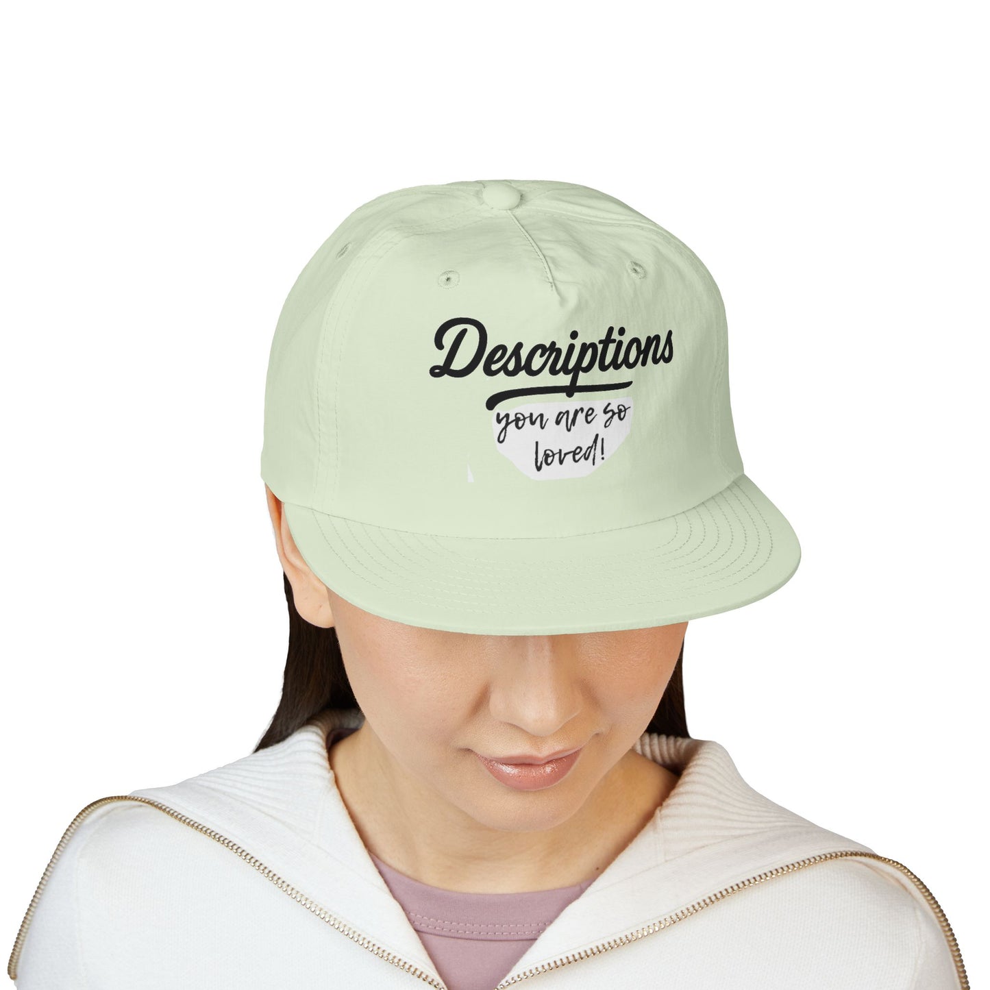 Stylish Surf Cap with Descriptions | Beach Hat, Summer Accessory, Surfing Gear, Casual Headwear, Gift for Surfers