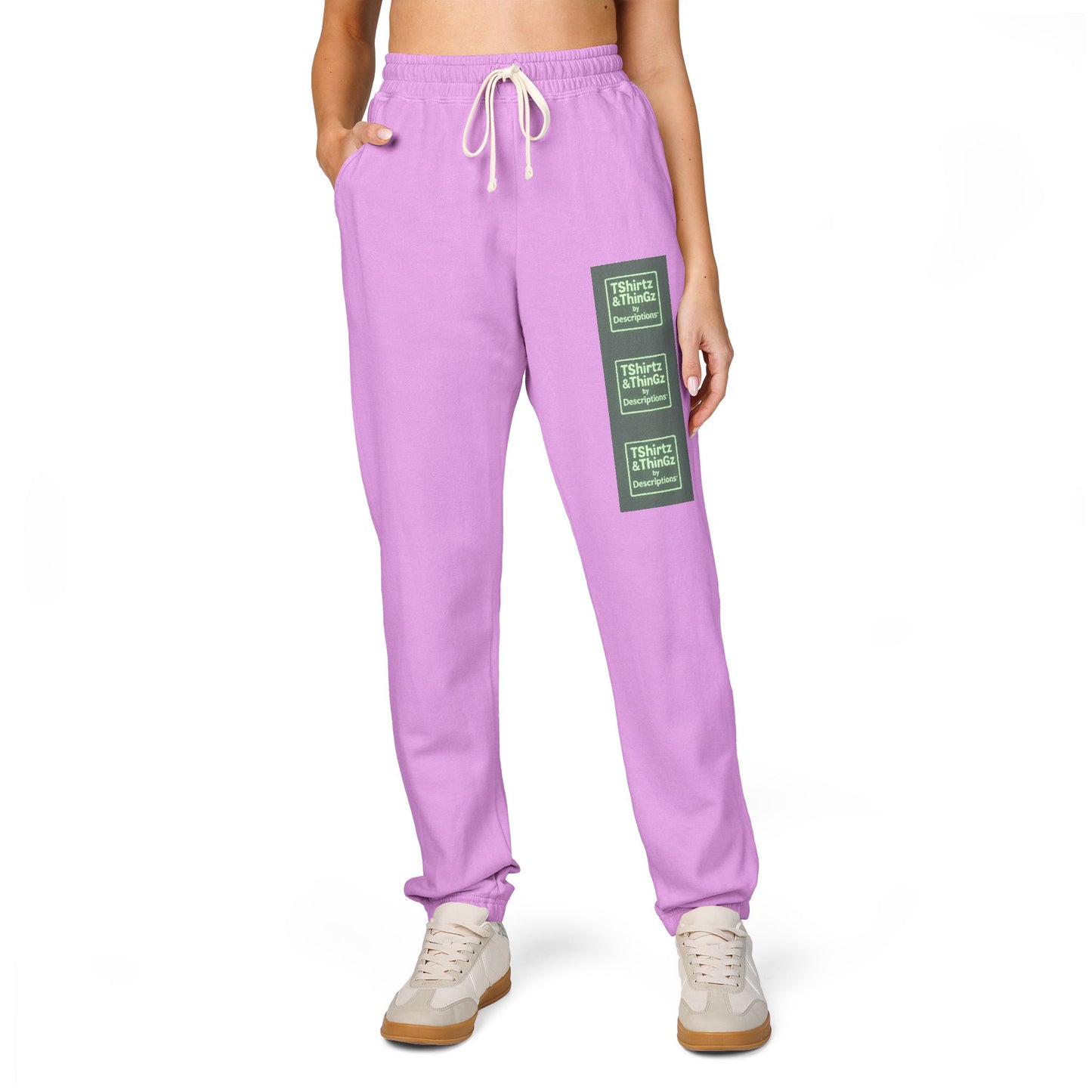 Unisex Garment-Dyed Fleece Sweatpants