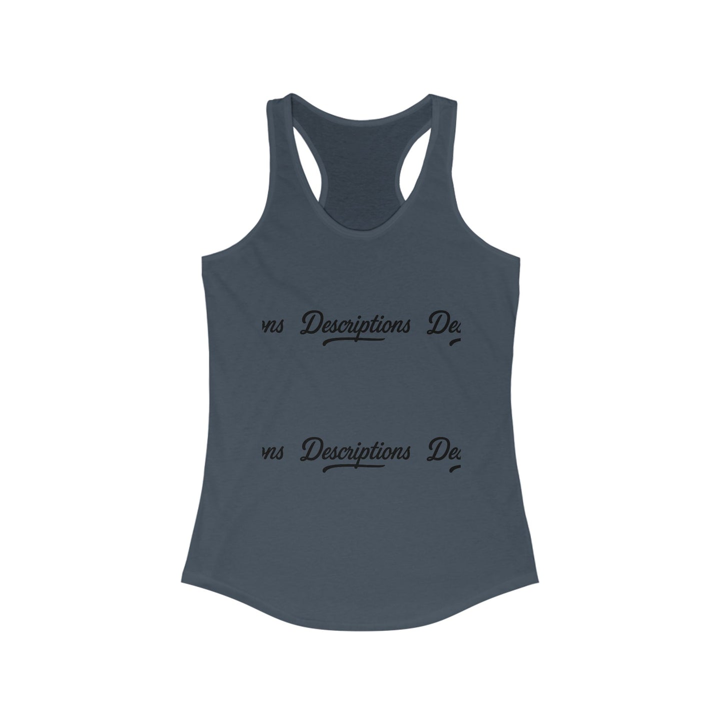 Stylish Racerback Tank, Casual Summer Top, Workout Apparel, Gift for Her, Vacation Wear, Relaxed Fit Tank