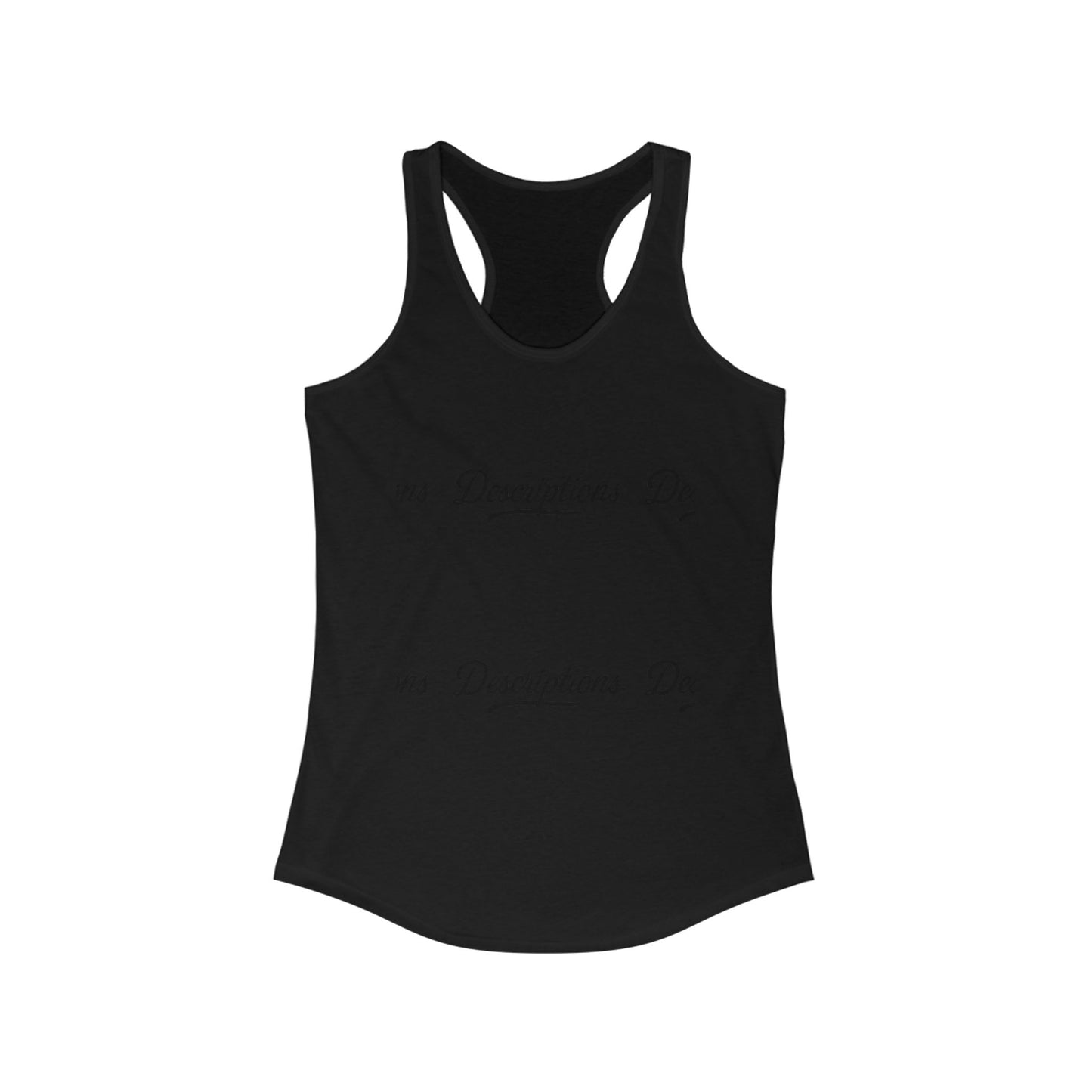 Stylish Racerback Tank, Casual Summer Top, Workout Apparel, Gift for Her, Vacation Wear, Relaxed Fit Tank