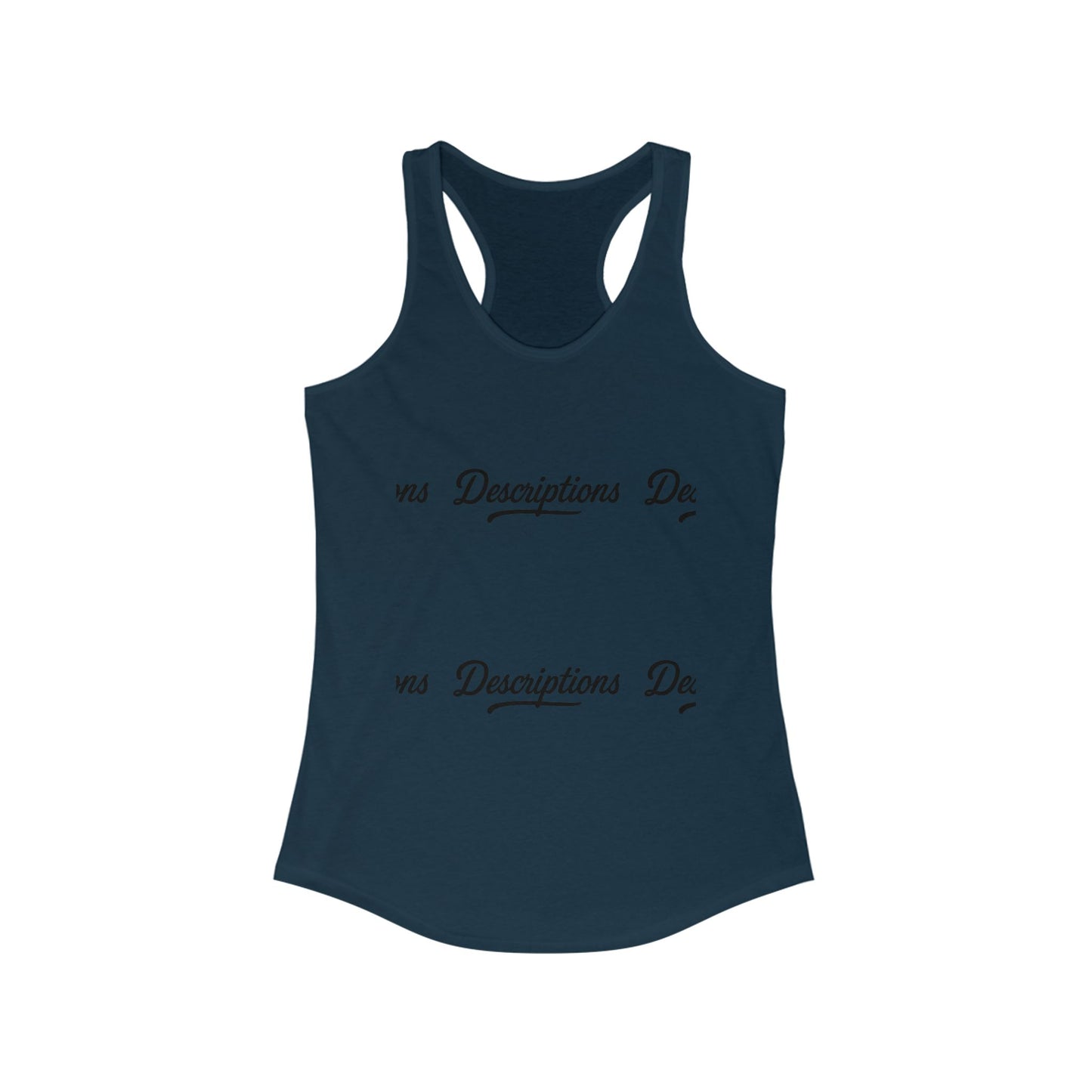 Stylish Racerback Tank, Casual Summer Top, Workout Apparel, Gift for Her, Vacation Wear, Relaxed Fit Tank