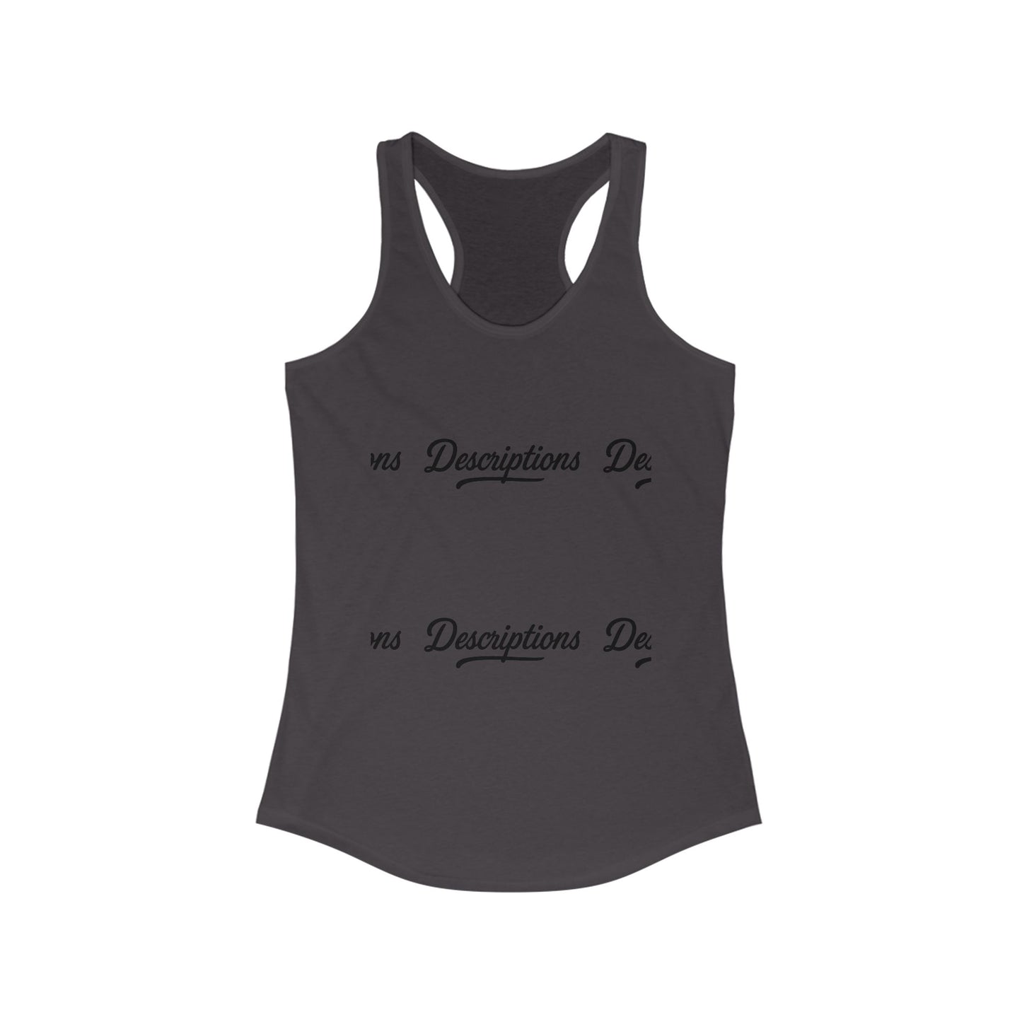 Stylish Racerback Tank, Casual Summer Top, Workout Apparel, Gift for Her, Vacation Wear, Relaxed Fit Tank