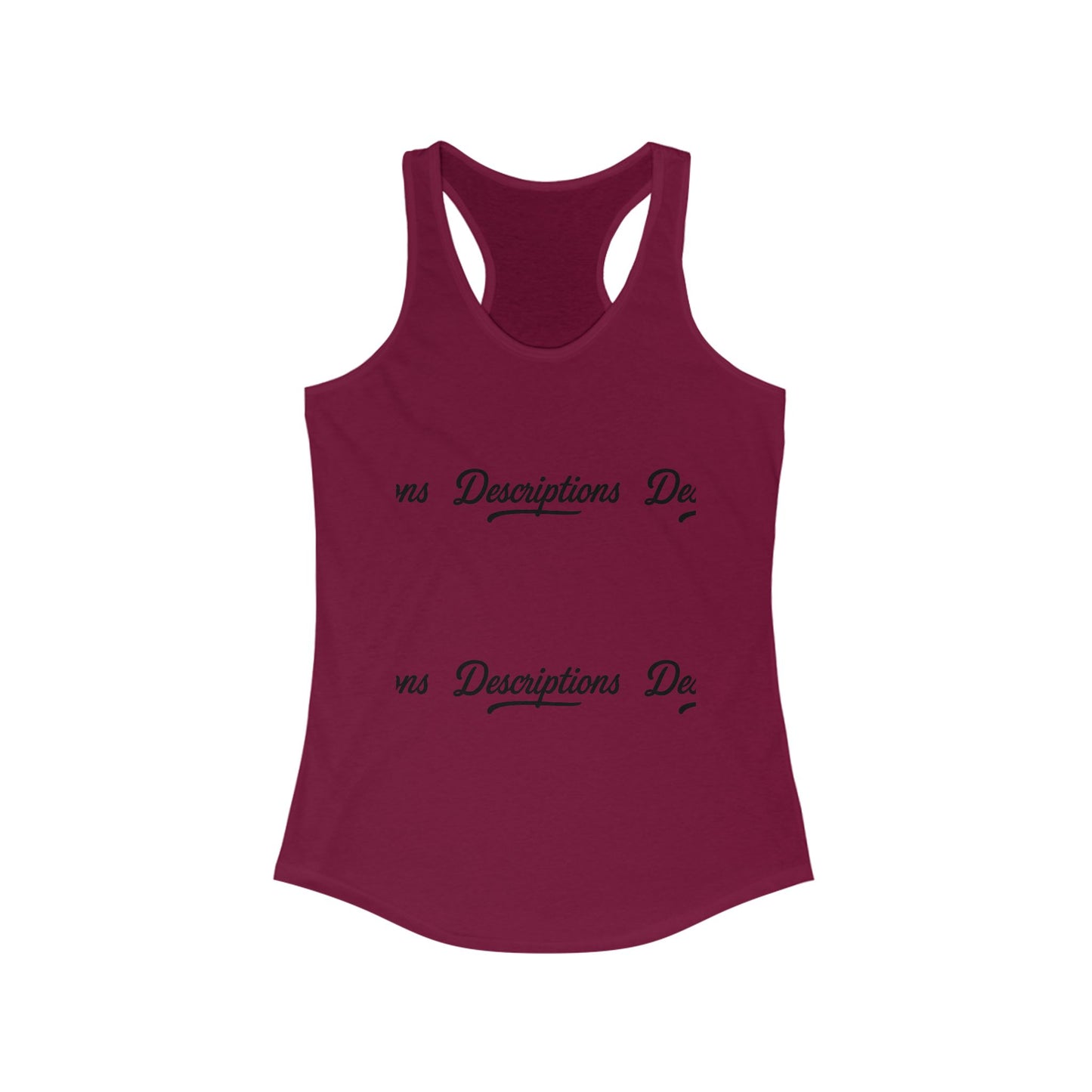 Stylish Racerback Tank, Casual Summer Top, Workout Apparel, Gift for Her, Vacation Wear, Relaxed Fit Tank