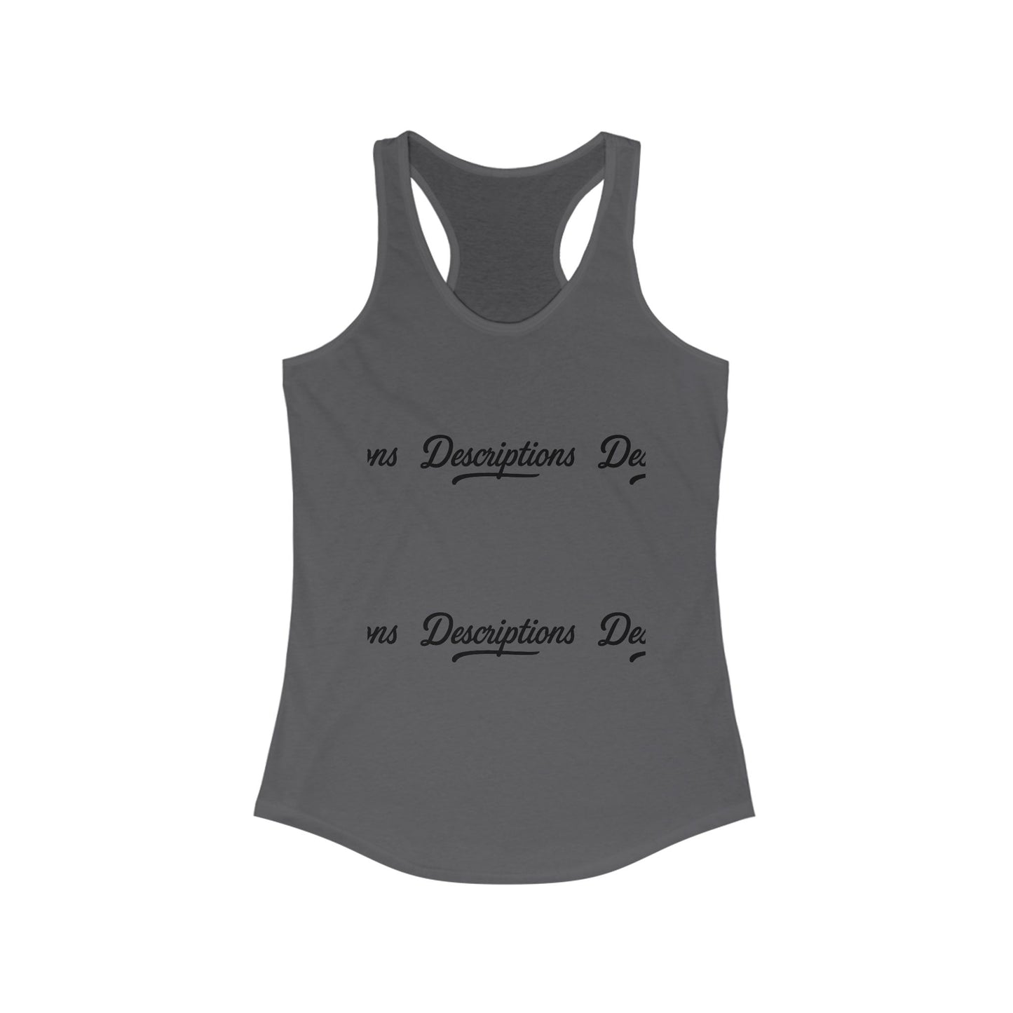 Stylish Racerback Tank, Casual Summer Top, Workout Apparel, Gift for Her, Vacation Wear, Relaxed Fit Tank