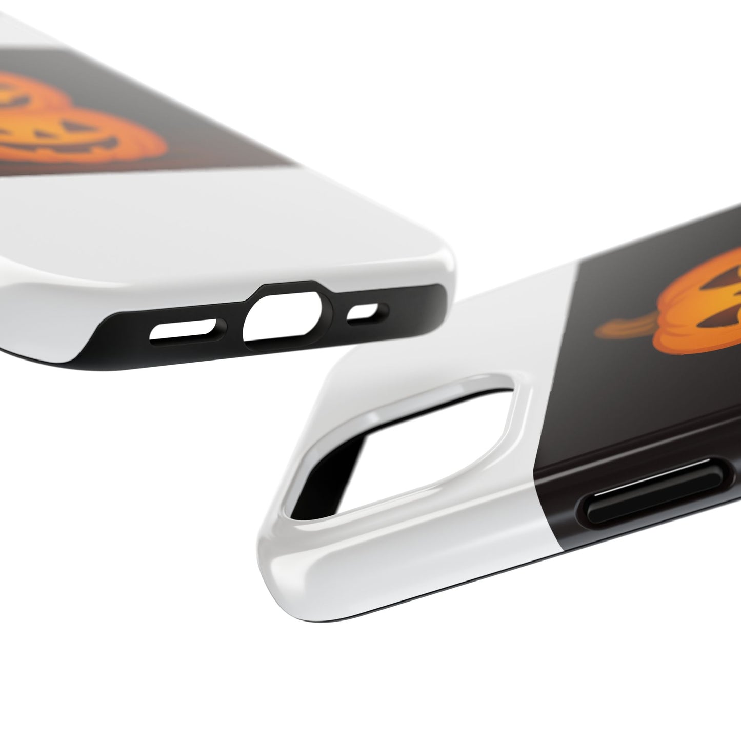 Halloween Pumpkin Tough Phone Cases, Spooky Cell Phone Cover, Fall Phone Accessories, Trick or Treat Gift, Durable Halloween Cases