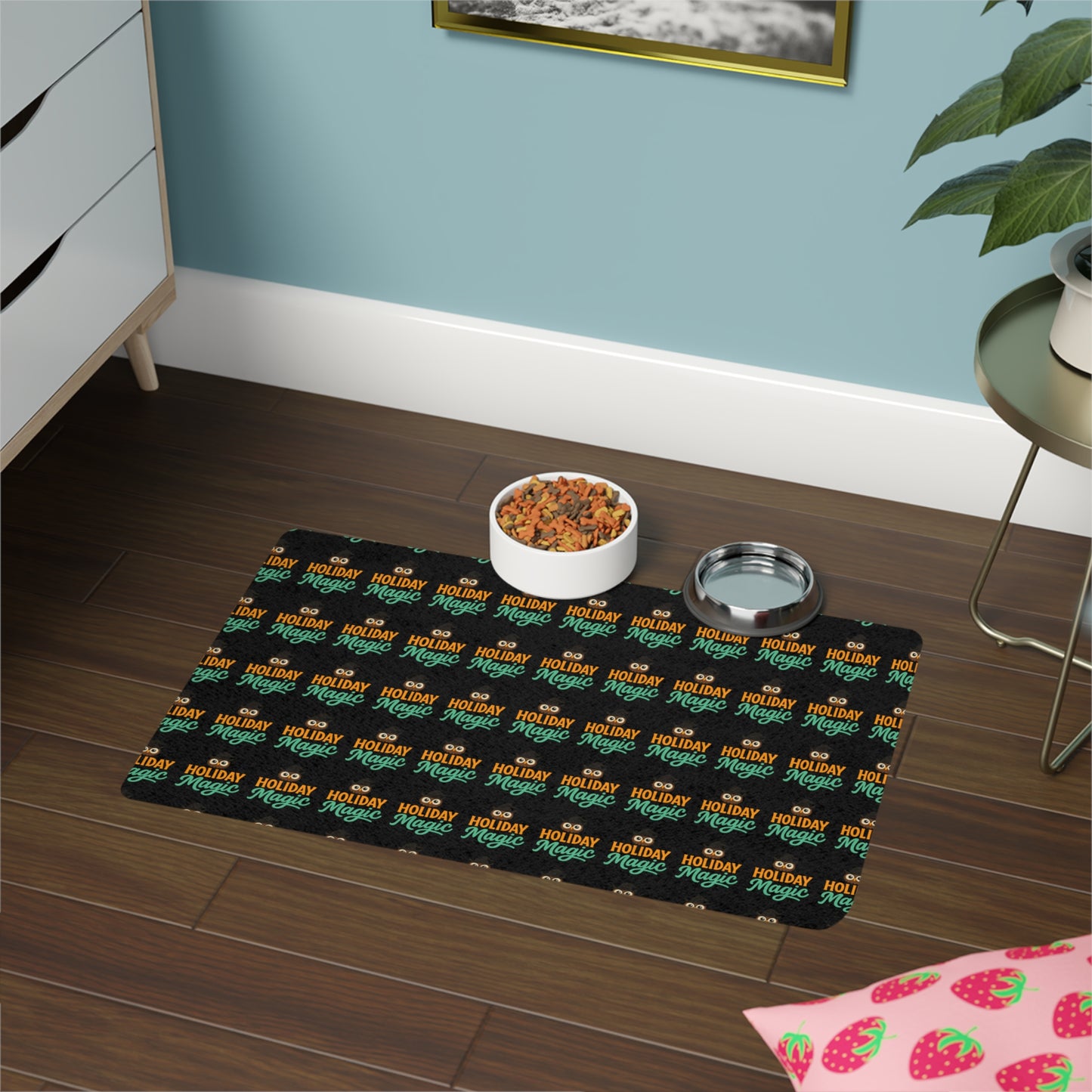 Descriptions Pet Food Mat
