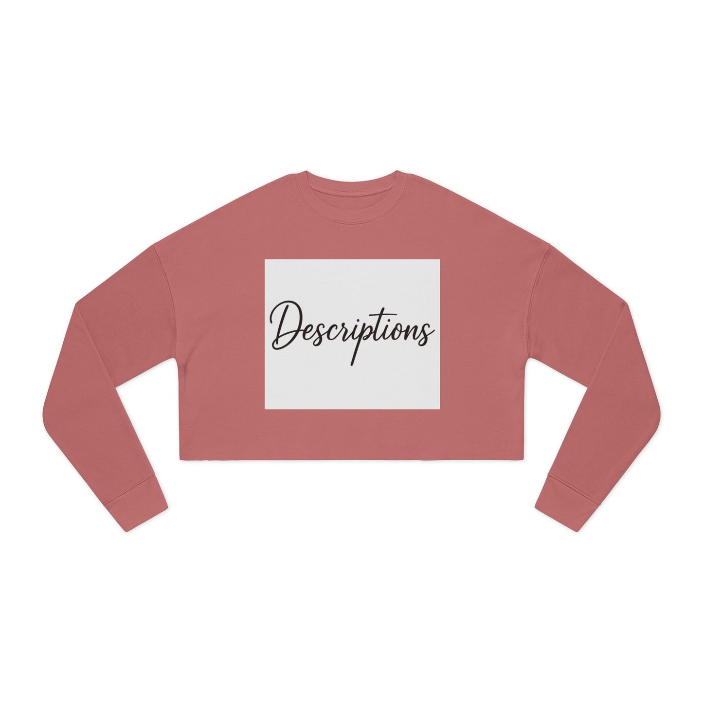 Chic Cropped Sweatshirt, Women's Fashion Sweatshirt, Trendy Tops, Casual Wear, Perfect Gift for Her, Cozy Layering Piece