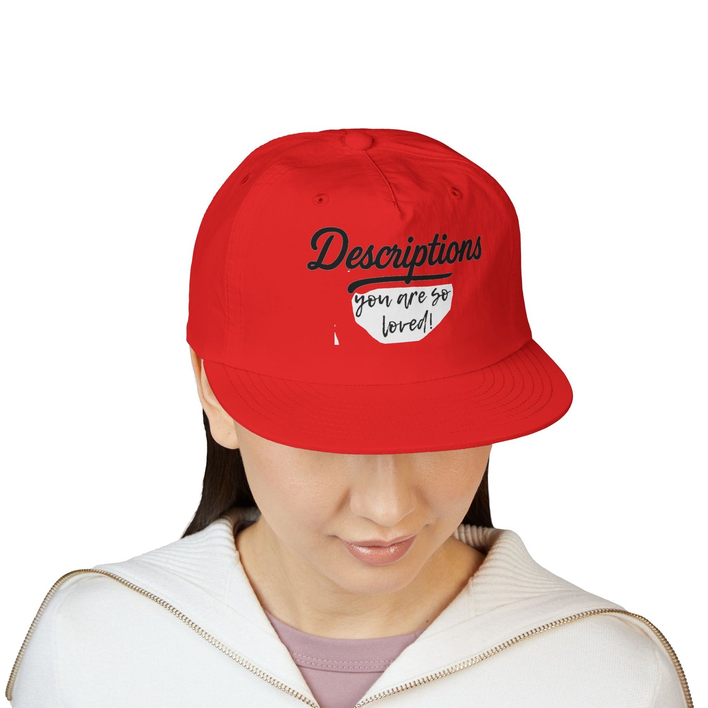 Stylish Surf Cap with Descriptions | Beach Hat, Summer Accessory, Surfing Gear, Casual Headwear, Gift for Surfers