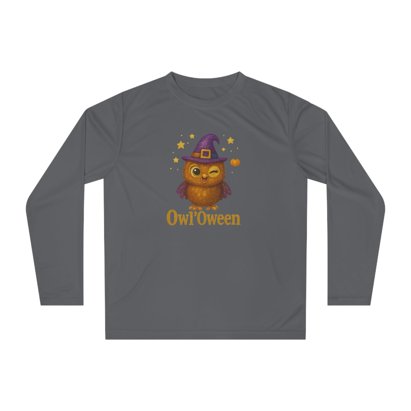 Owl'oween Unisex Long Sleeve Shirt, Fun Fall Apparel, Halloween Costume, Unique Gift, Kids & Adults