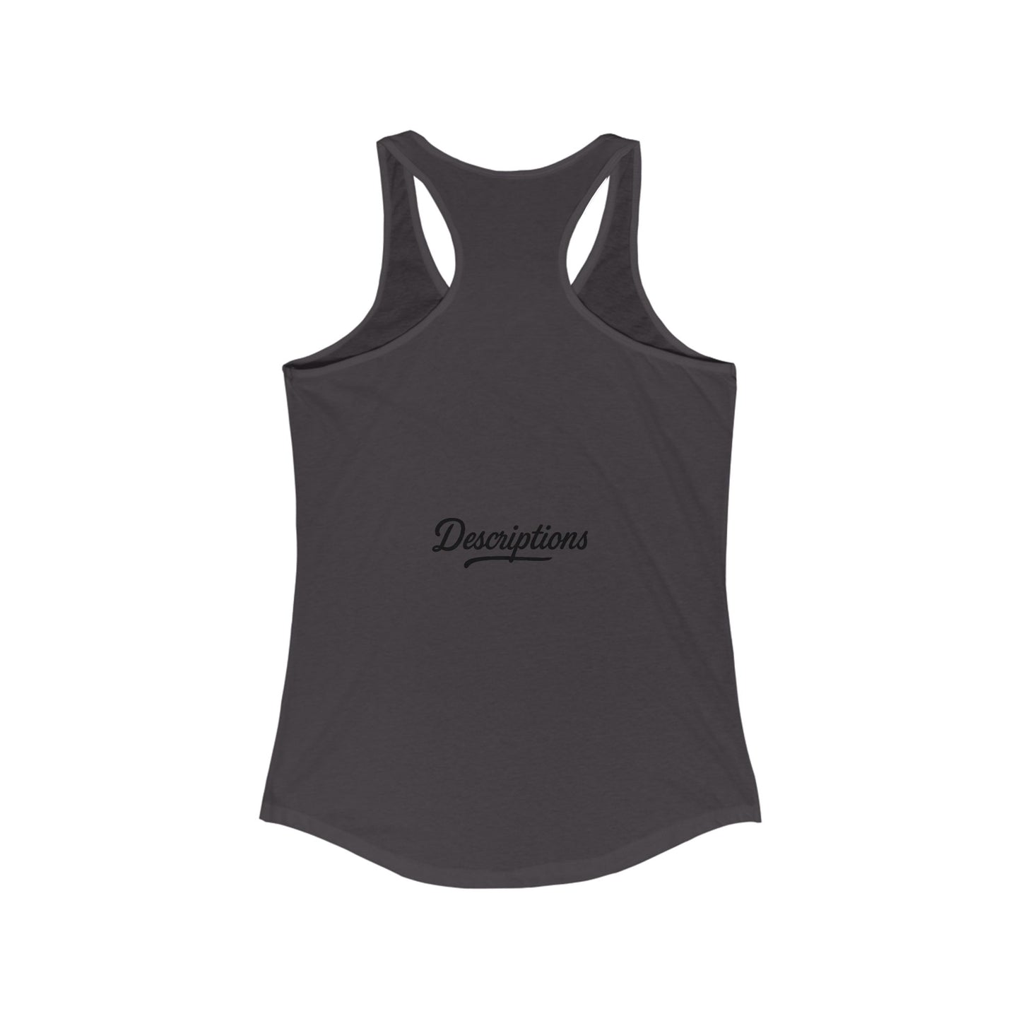 Stylish Racerback Tank, Casual Summer Top, Workout Apparel, Gift for Her, Vacation Wear, Relaxed Fit Tank