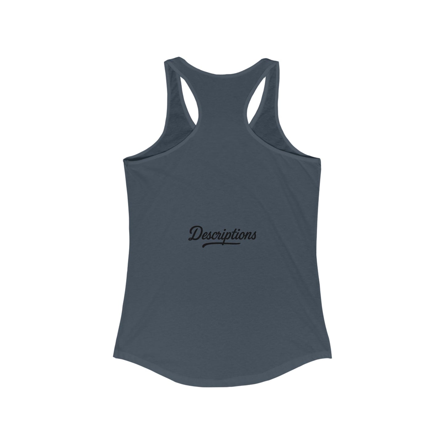 Stylish Racerback Tank, Casual Summer Top, Workout Apparel, Gift for Her, Vacation Wear, Relaxed Fit Tank