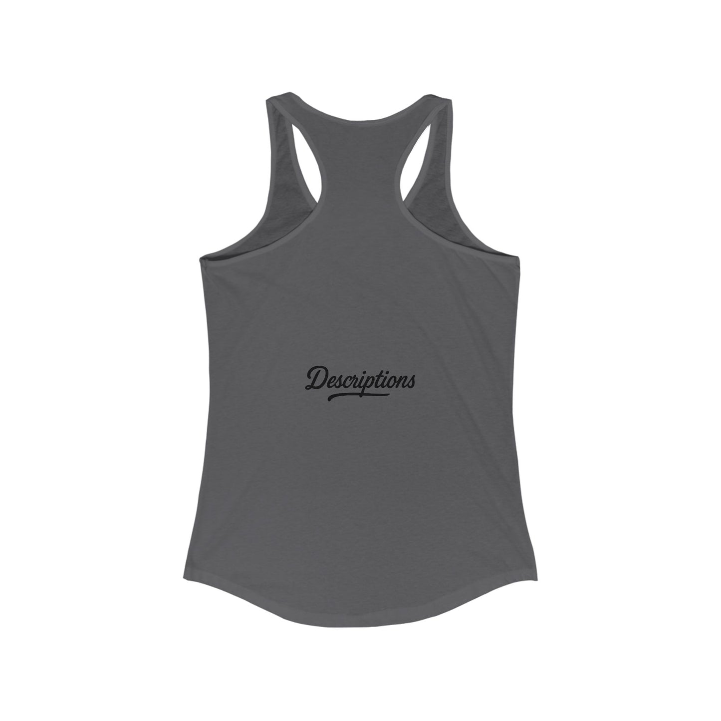 Stylish Racerback Tank, Casual Summer Top, Workout Apparel, Gift for Her, Vacation Wear, Relaxed Fit Tank
