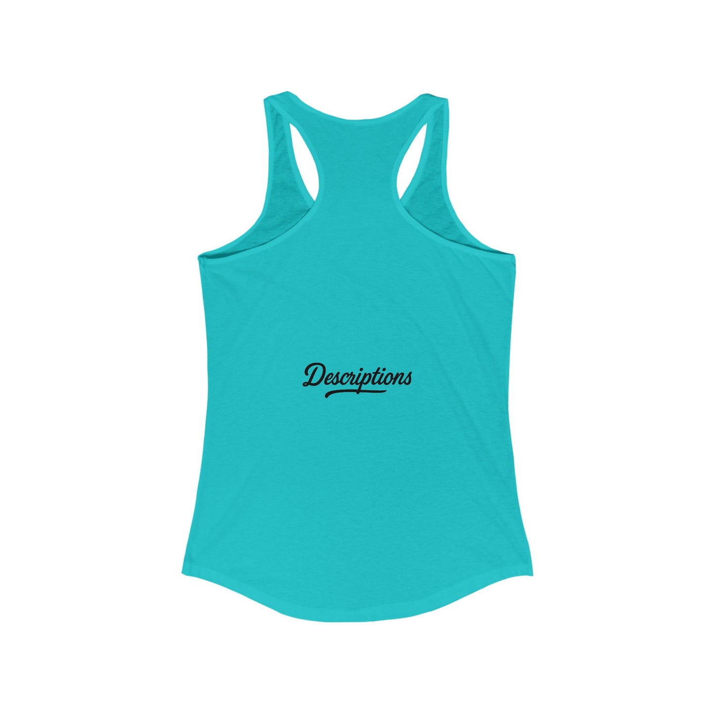 Stylish Racerback Tank, Casual Summer Top, Workout Apparel, Gift for Her, Vacation Wear, Relaxed Fit Tank