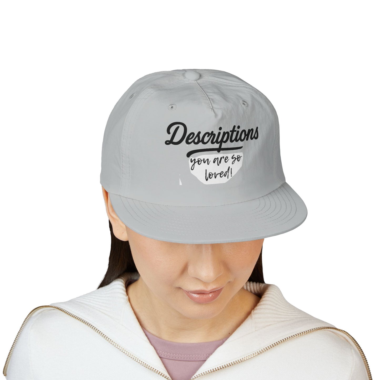 Stylish Surf Cap with Descriptions | Beach Hat, Summer Accessory, Surfing Gear, Casual Headwear, Gift for Surfers