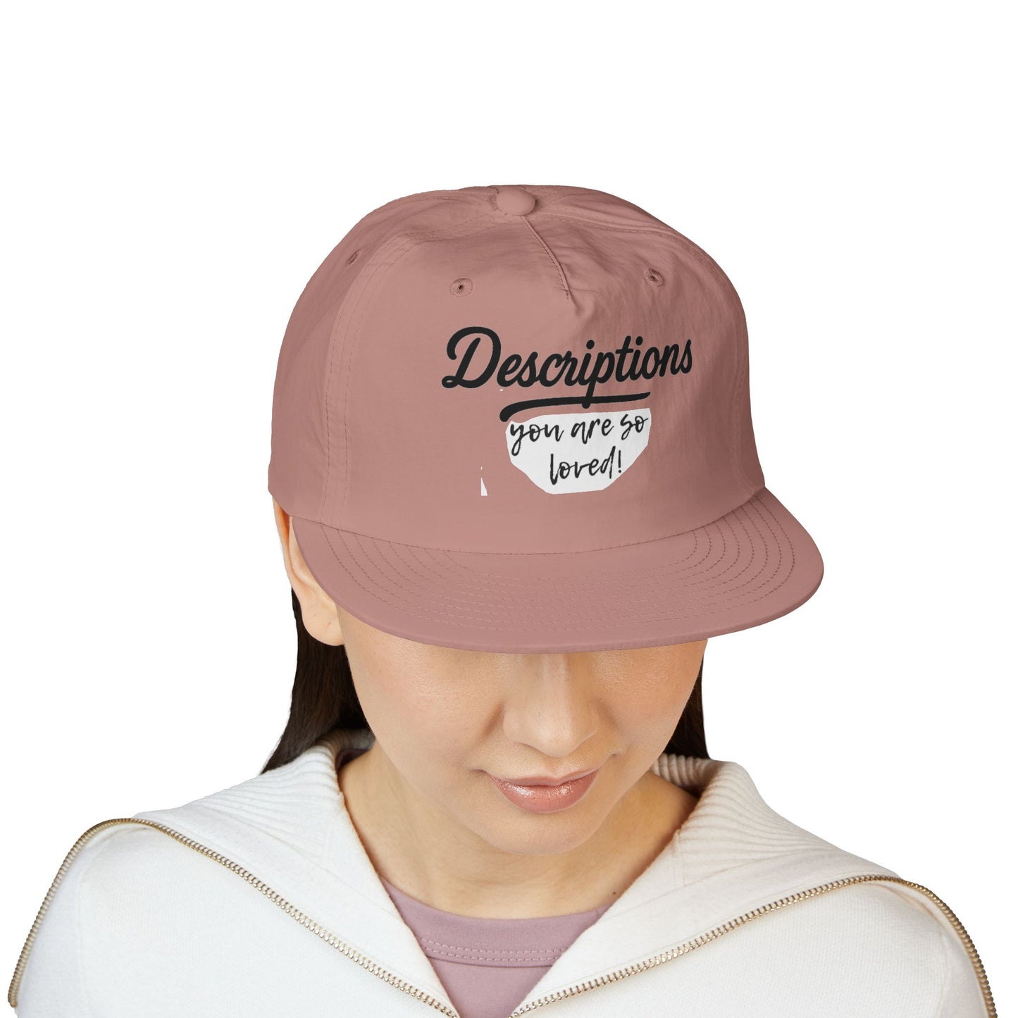 Stylish Surf Cap with Descriptions | Beach Hat, Summer Accessory, Surfing Gear, Casual Headwear, Gift for Surfers