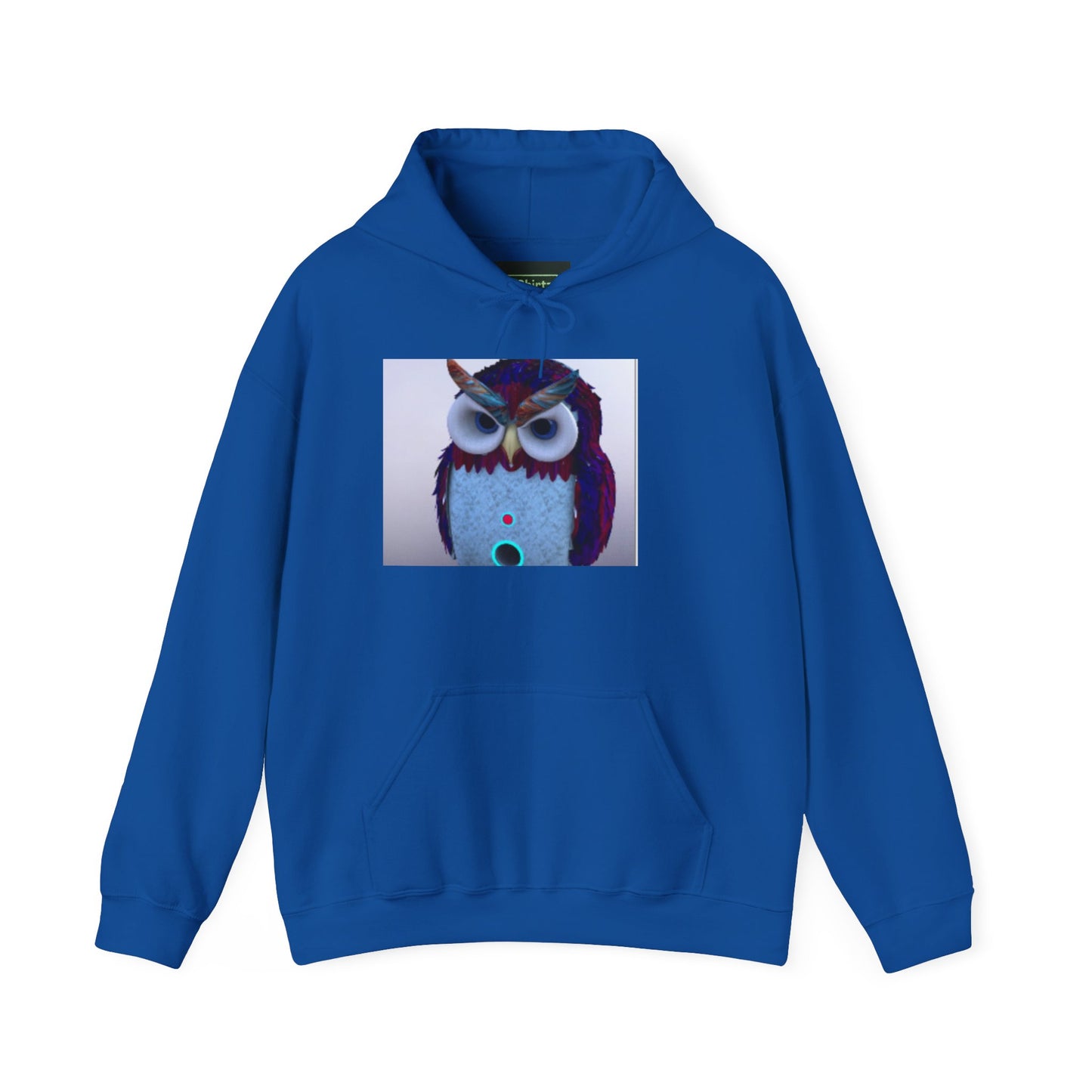 Owl Graphic Unisex Hooded Sweatshirt, Cozy Owl Sweatshirt, Cute Animal Hoodie, Gift for Animal Lovers, Unique Owl Design