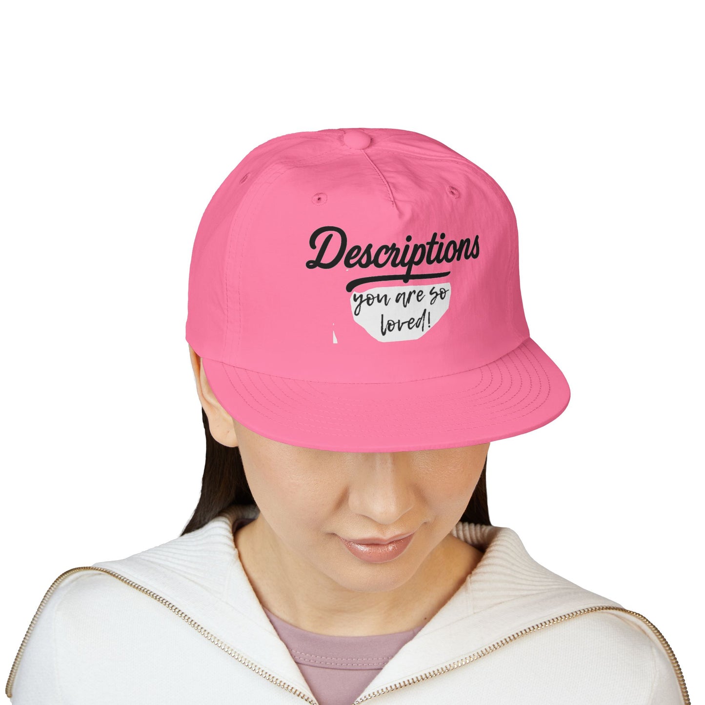Stylish Surf Cap with Descriptions | Beach Hat, Summer Accessory, Surfing Gear, Casual Headwear, Gift for Surfers