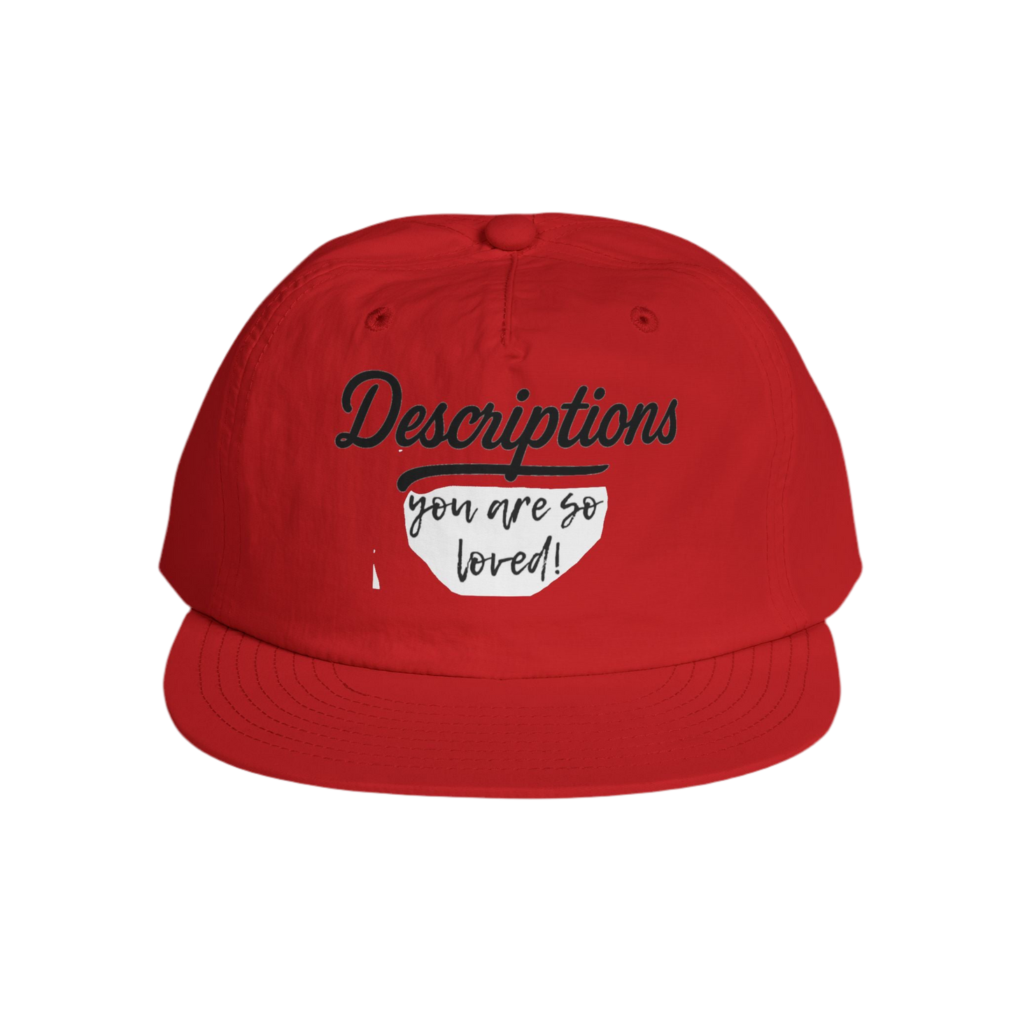 Stylish Surf Cap with Descriptions | Beach Hat, Summer Accessory, Surfing Gear, Casual Headwear, Gift for Surfers