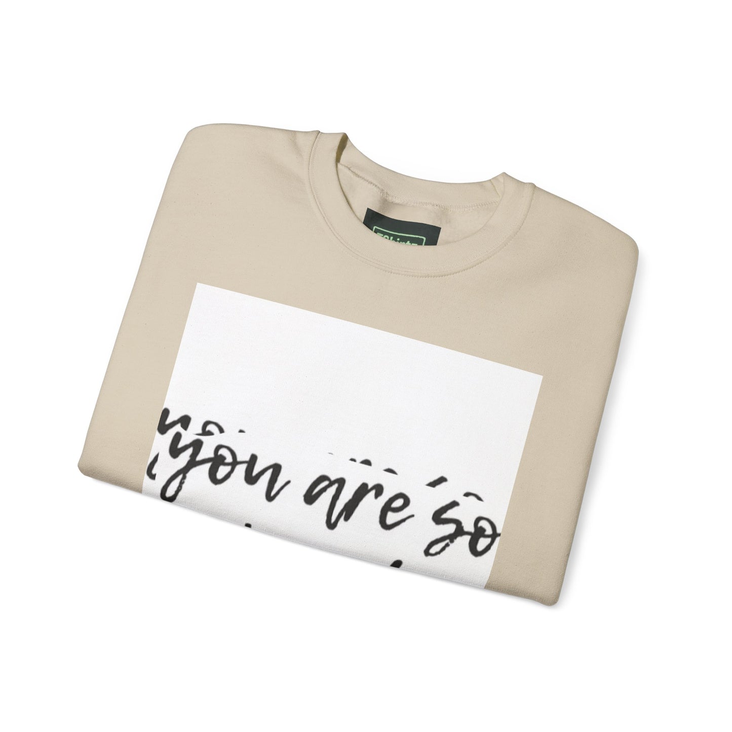 You Are So Loved Sweatshirt, Inspirational Crewneck, Unisex Gift, Cozy Casual Wear, Affirmation Apparel, Birthday Gift, Self-Love Fashion