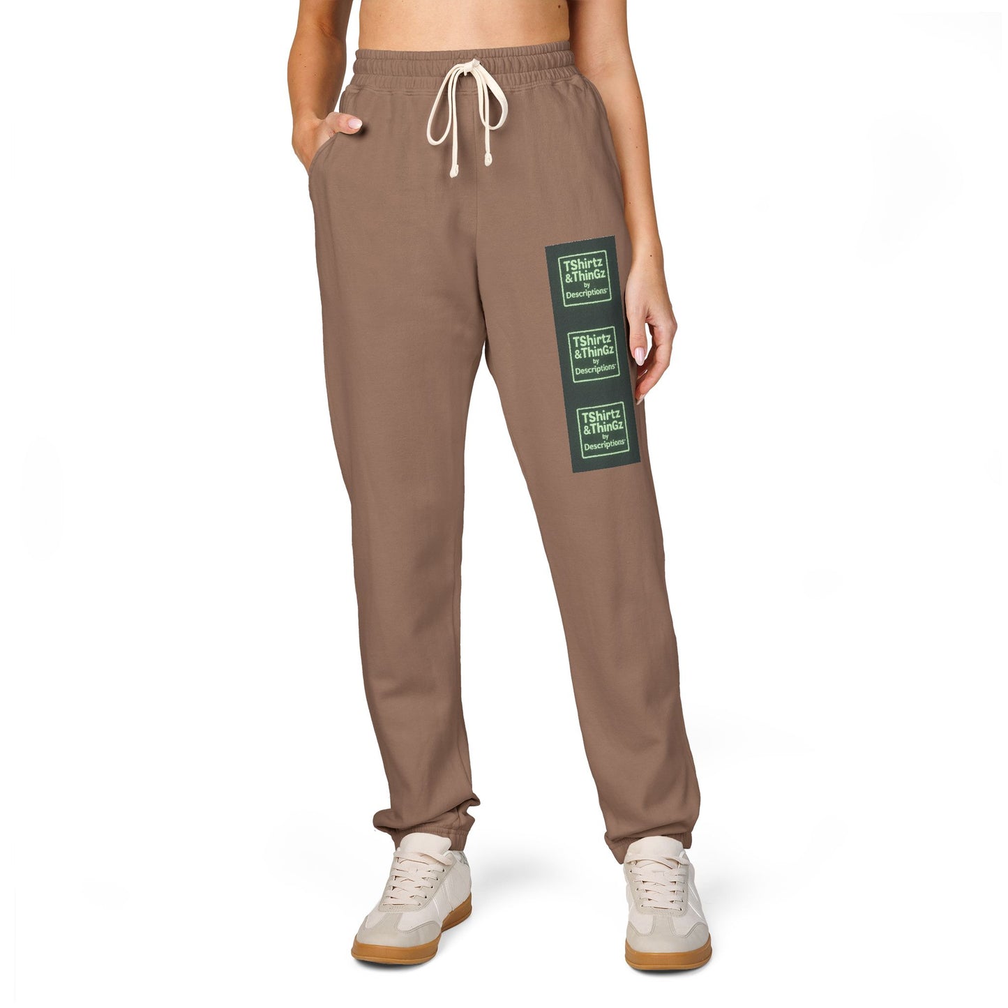 Unisex Garment-Dyed Fleece Sweatpants