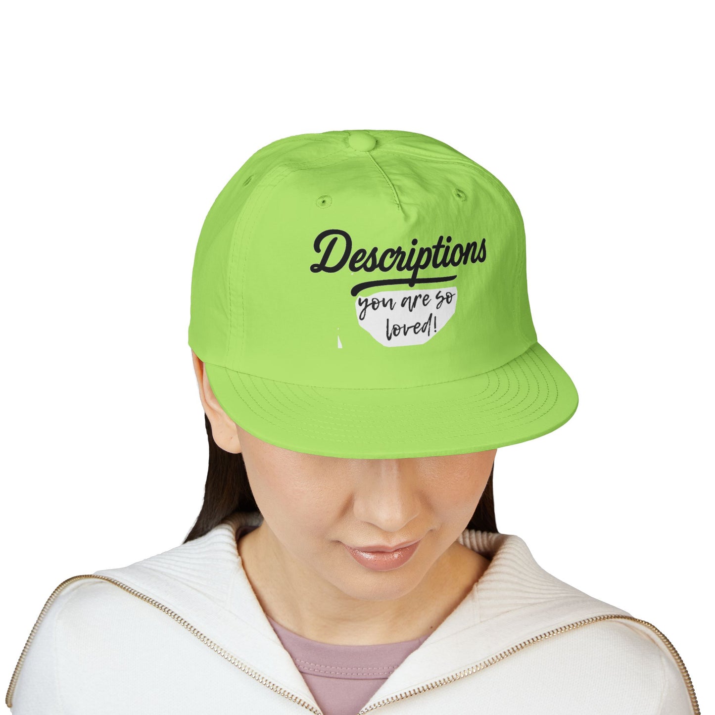 Stylish Surf Cap with Descriptions | Beach Hat, Summer Accessory, Surfing Gear, Casual Headwear, Gift for Surfers