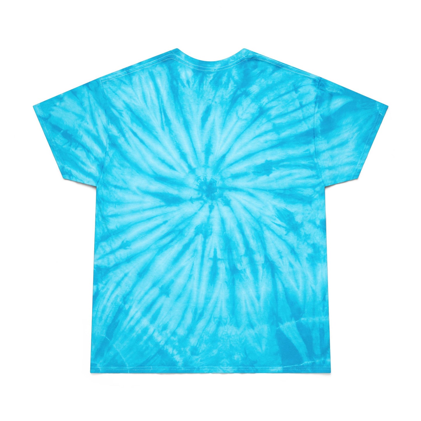 Joyful Tie-Dye Tee with Happy Ghost Design, Summer Vibes, Perfect for Halloween, Festivals, Cozy Casual Wear, Fun Gift Idea