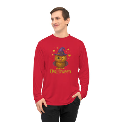 Owl'oween Unisex Long Sleeve Shirt, Fun Fall Apparel, Halloween Costume, Unique Gift, Kids & Adults