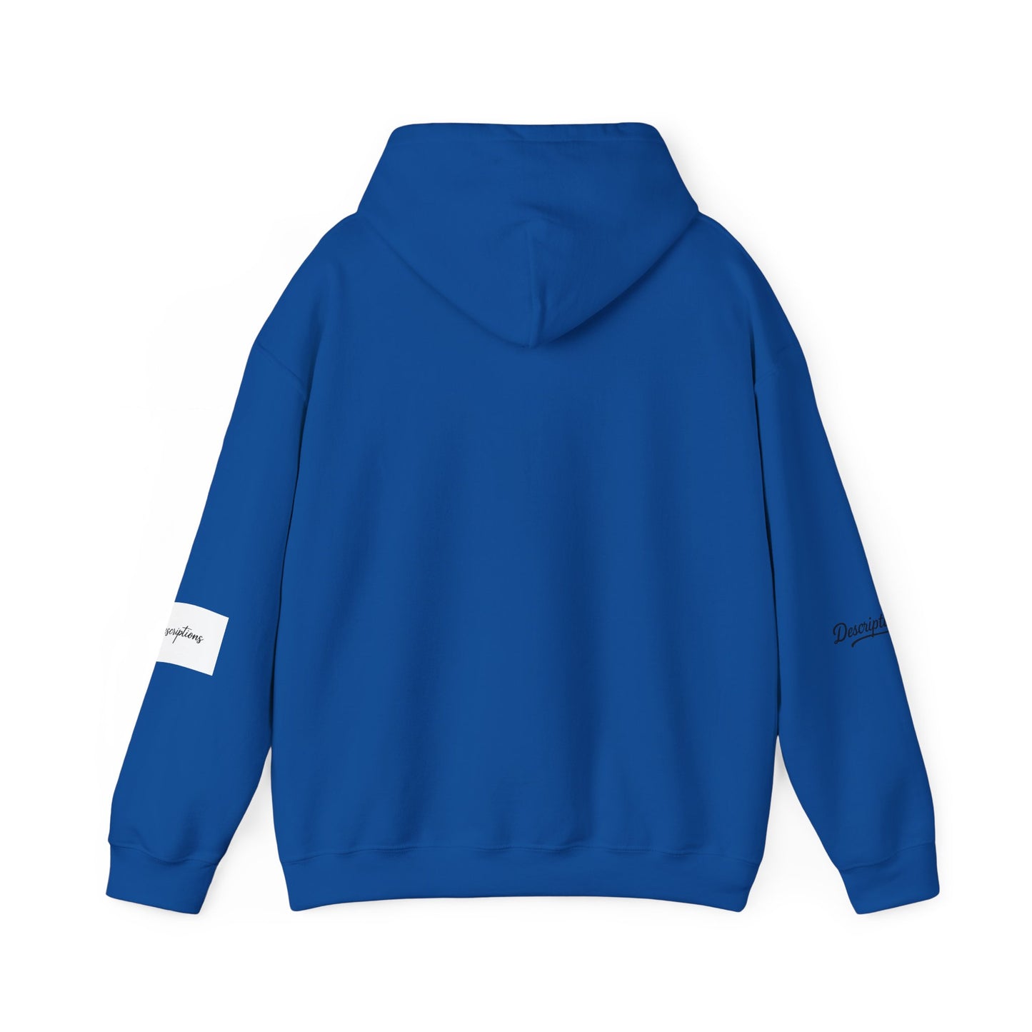 Chic Descriptions Hoodie, Casual Wear, Gift for Her, Stylish Layering, Cozy Gift, Birthday Present