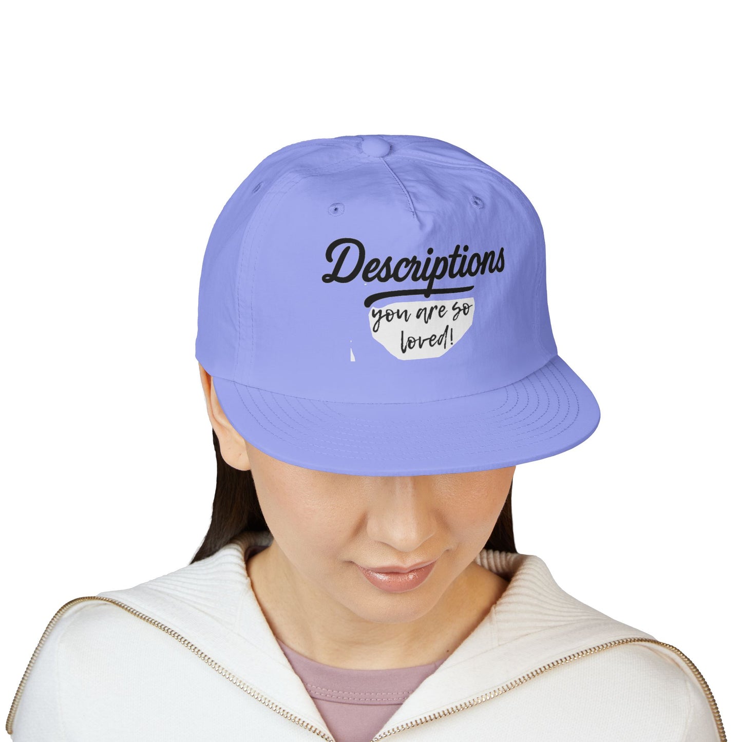 Stylish Surf Cap with Descriptions | Beach Hat, Summer Accessory, Surfing Gear, Casual Headwear, Gift for Surfers