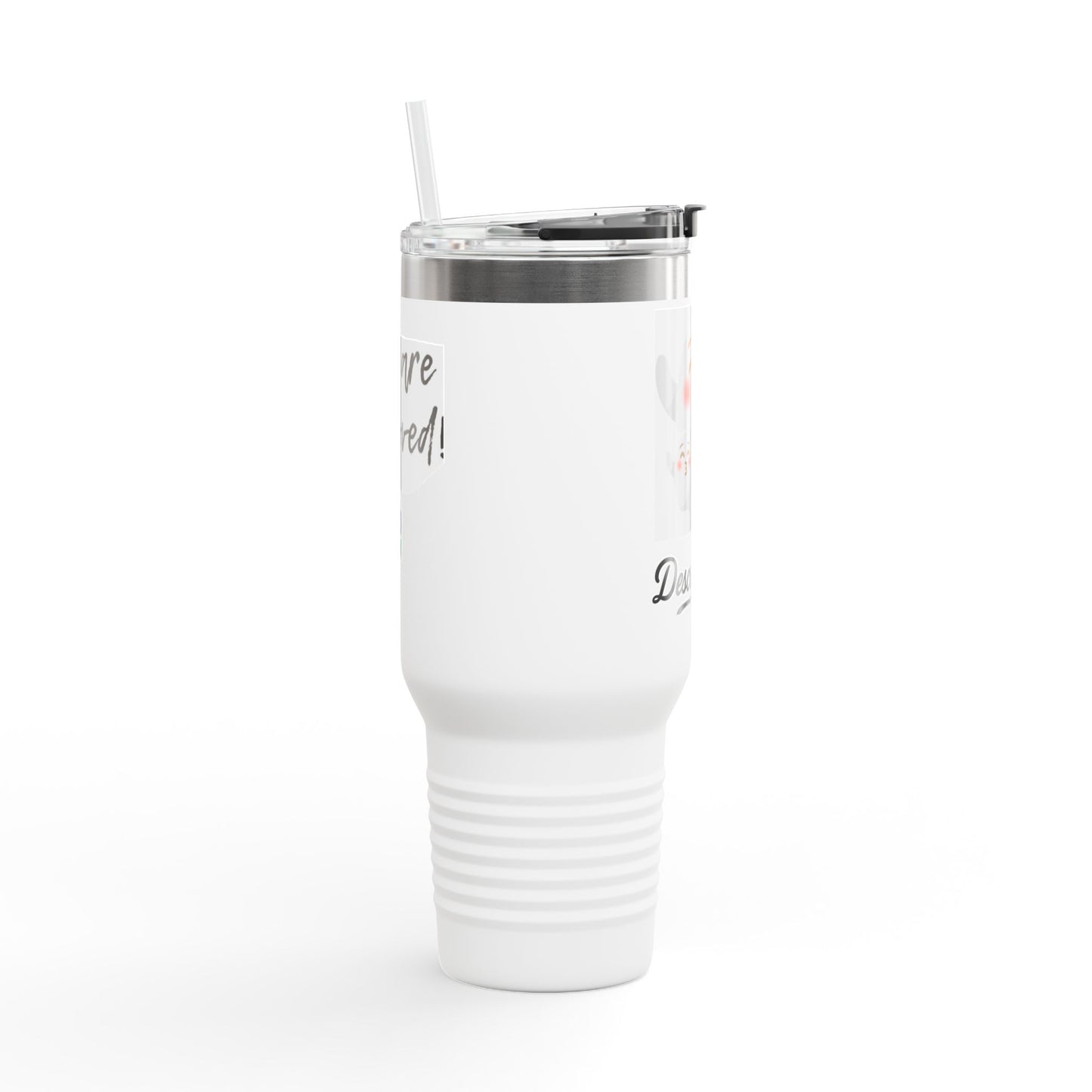 Cute Insulated Travel Mug - 40oz, Funny Travel Cup, Gift for Friends, Summer Essentials, Road Trip Fund, Beverage Tumbler