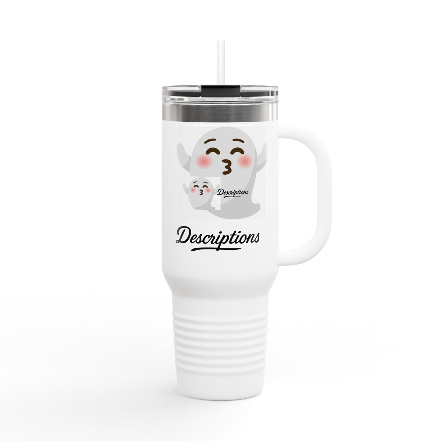 Cute Insulated Travel Mug - 40oz, Funny Travel Cup, Gift for Friends, Summer Essentials, Road Trip Fund, Beverage Tumbler