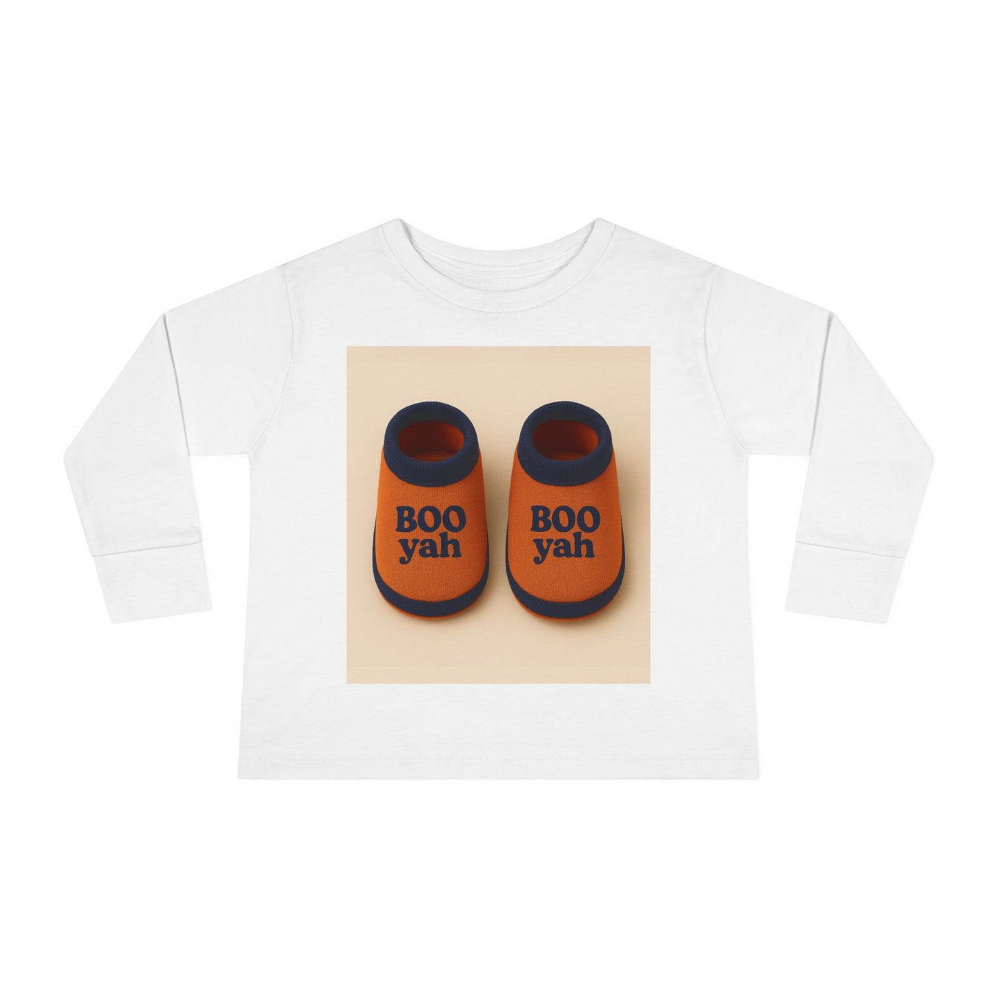 Toddler Long Sleeve Tee with 'Boo Yah' & 'You Are So Loved' Design, Perfect for Halloween, Cute Toddler Gift, Kids' Apparel, Baby [...]