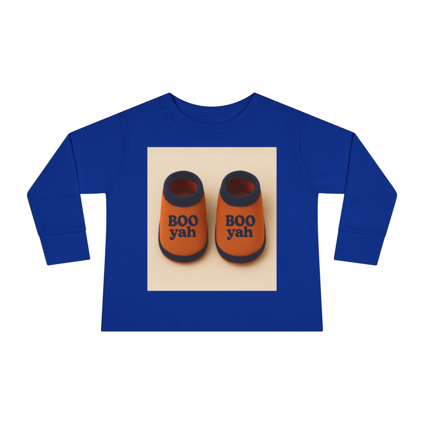 Toddler Long Sleeve Tee with 'Boo Yah' & 'You Are So Loved' Design, Perfect for Halloween, Cute Toddler Gift, Kids' Apparel, Baby [...]