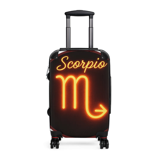 Astrology Scorpio Suitcase - Travel in Style with Zodiac Charm