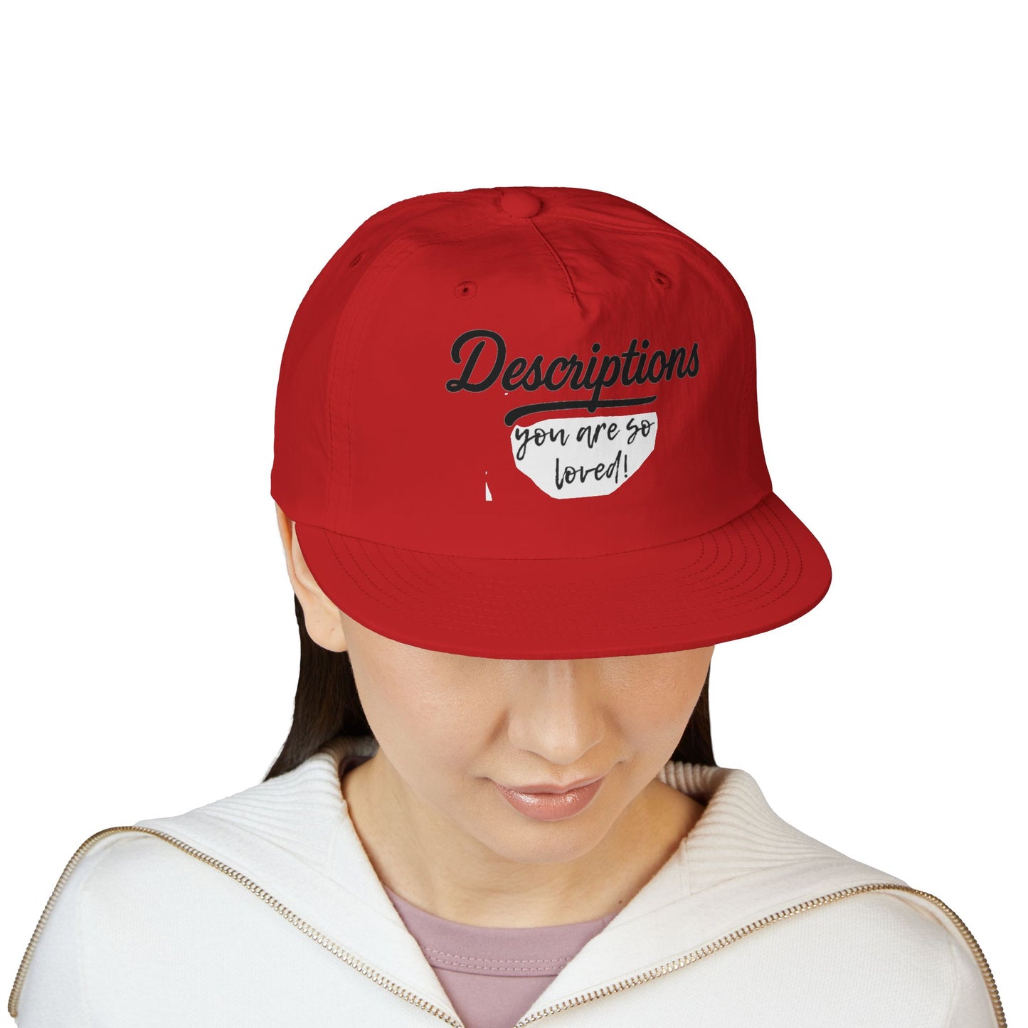 Stylish Surf Cap with Descriptions | Beach Hat, Summer Accessory, Surfing Gear, Casual Headwear, Gift for Surfers