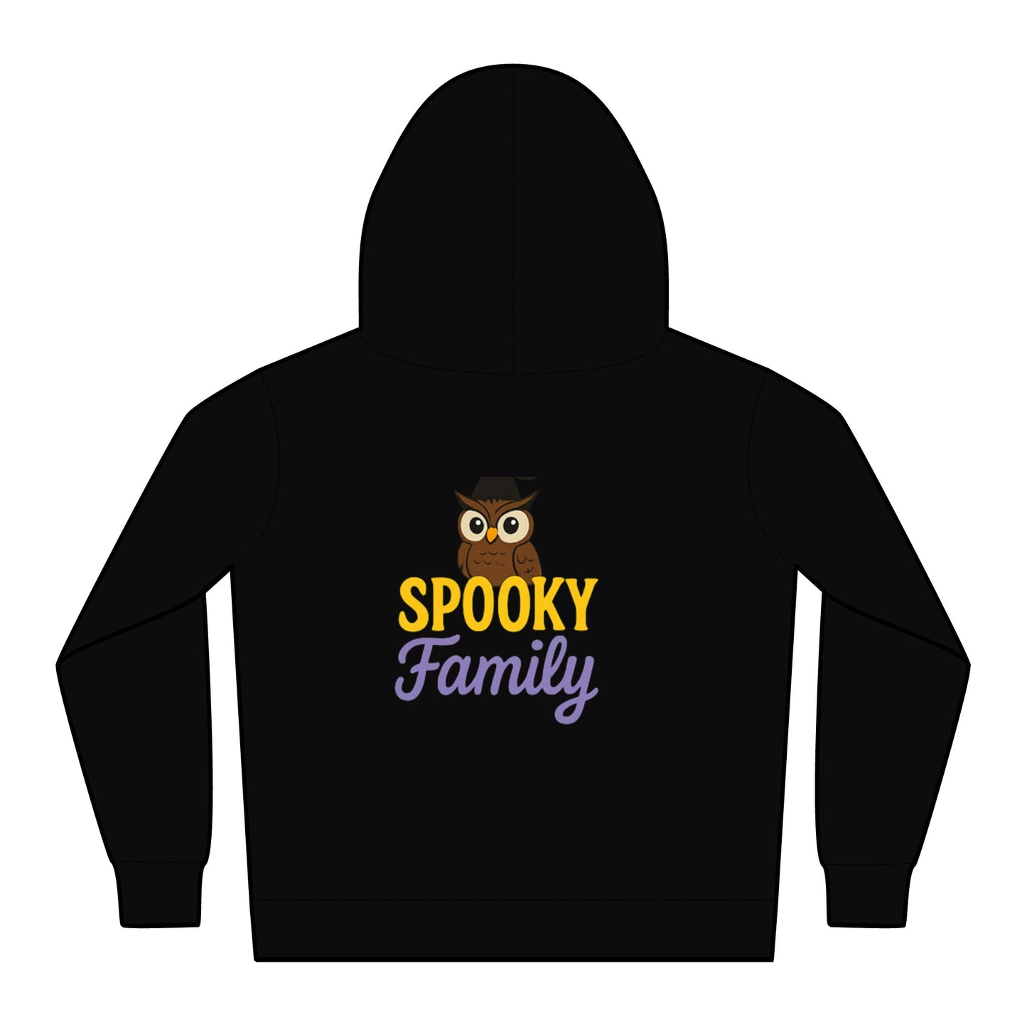 Spooky Kids Hoodie with Owl Design, Perfect for Halloween, Cozy Kids Loungewear, Fall Fashion, Family Celebrations
