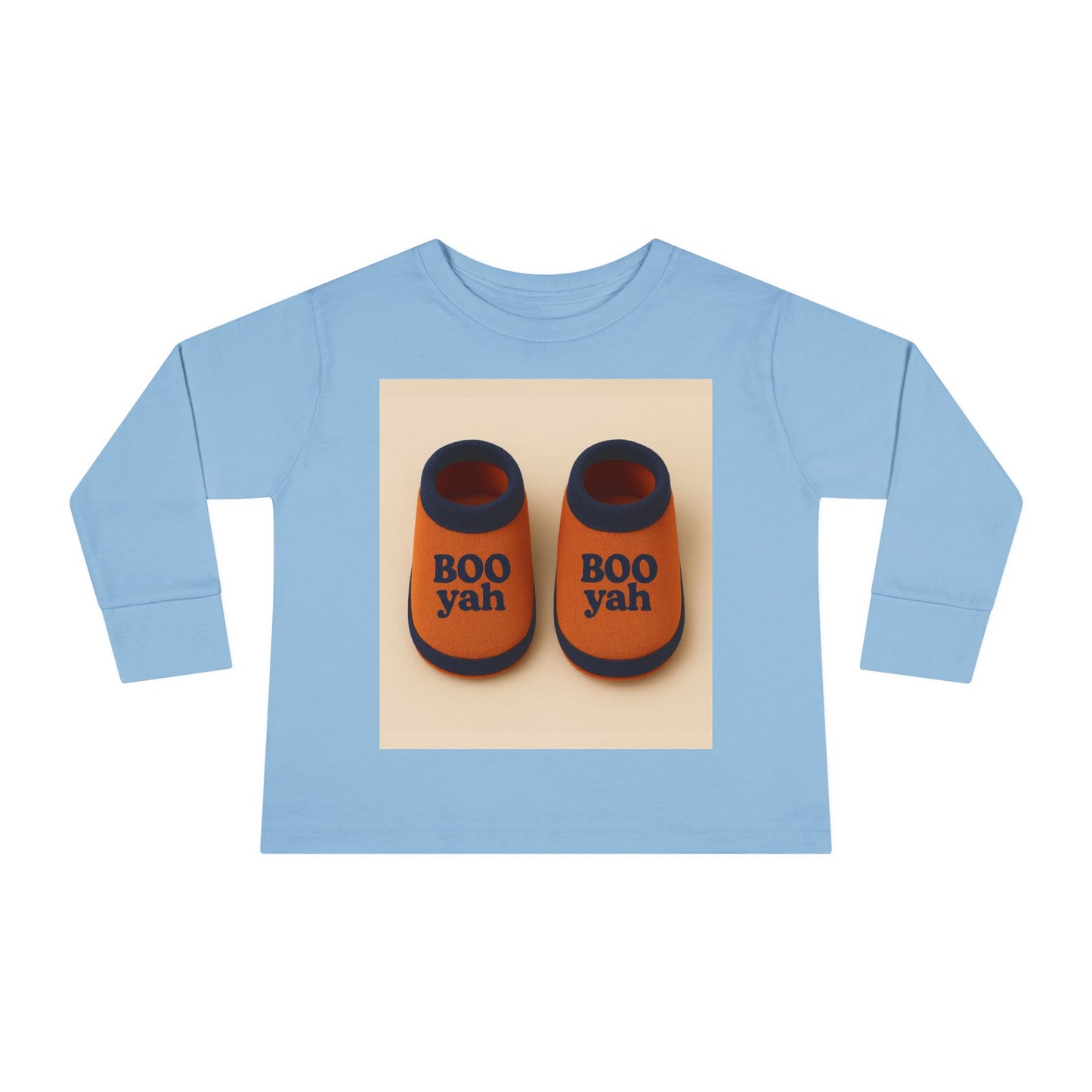 Toddler Long Sleeve Tee with 'Boo Yah' & 'You Are So Loved' Design, Perfect for Halloween, Cute Toddler Gift, Kids' Apparel, Baby [...]