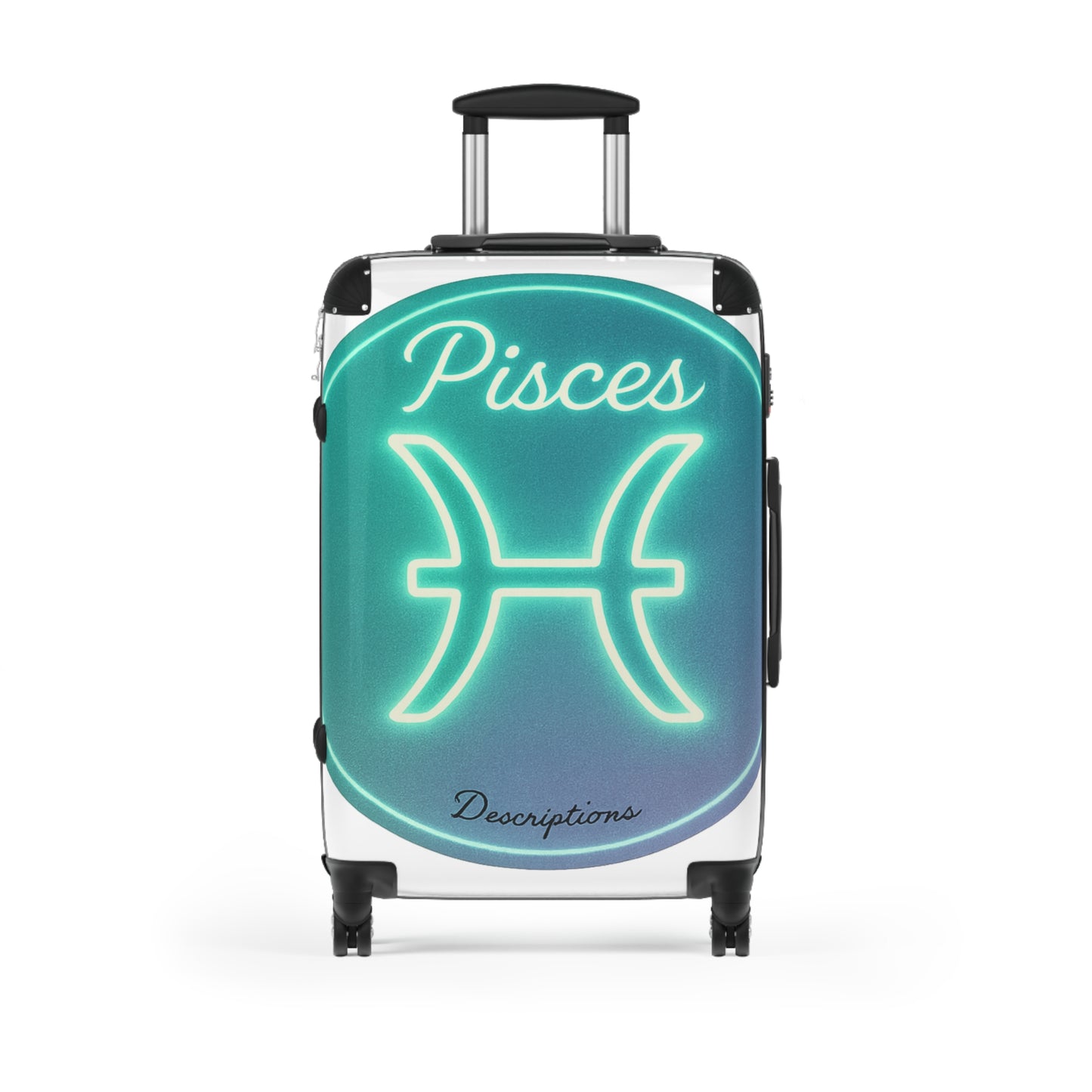 Pisces Zodiac Suitcase - Stylish Travel Luggage for Astrology Lovers