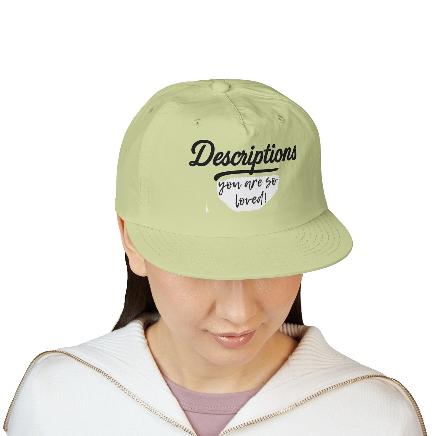 Stylish Surf Cap with Descriptions | Beach Hat, Summer Accessory, Surfing Gear, Casual Headwear, Gift for Surfers