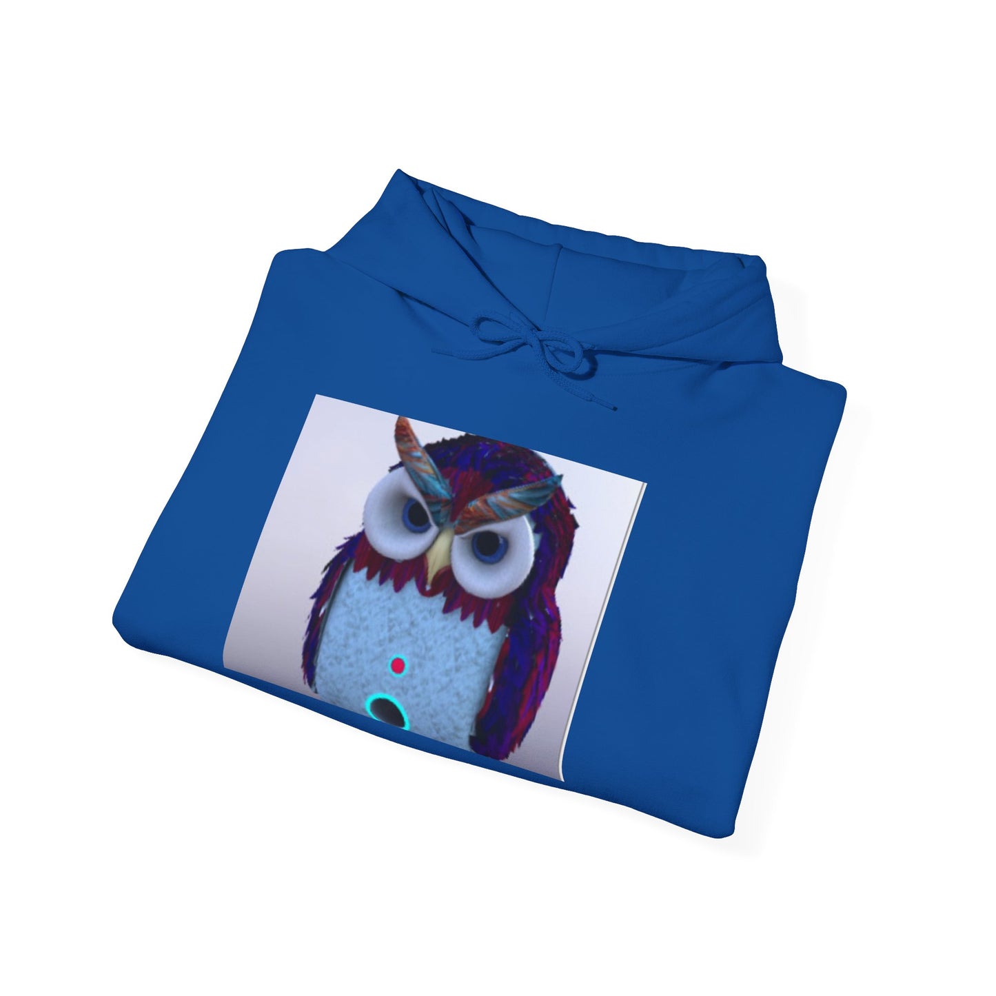 Owl Graphic Unisex Hooded Sweatshirt, Cozy Owl Sweatshirt, Cute Animal Hoodie, Gift for Animal Lovers, Unique Owl Design