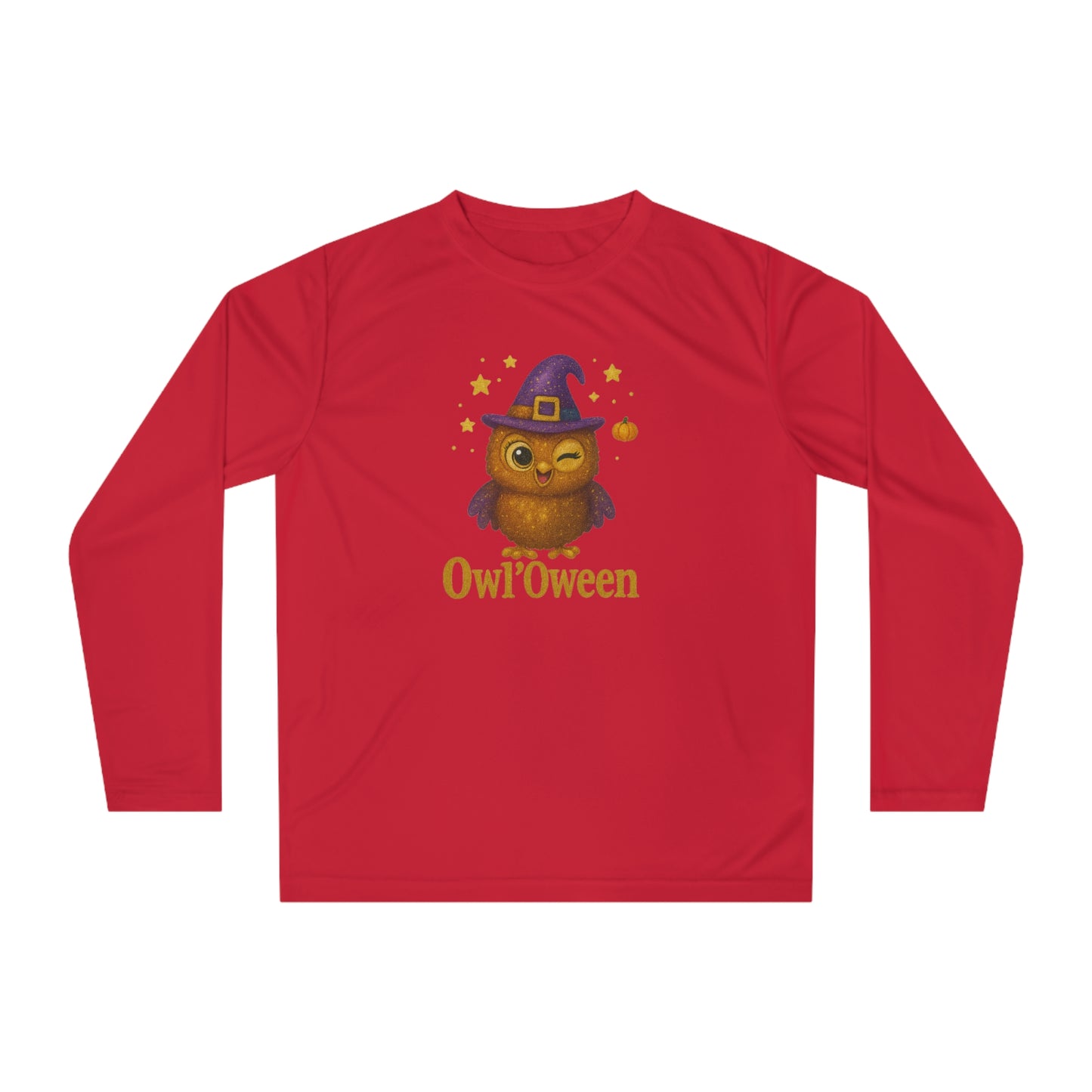 Owl'oween Unisex Long Sleeve Shirt, Fun Fall Apparel, Halloween Costume, Unique Gift, Kids & Adults